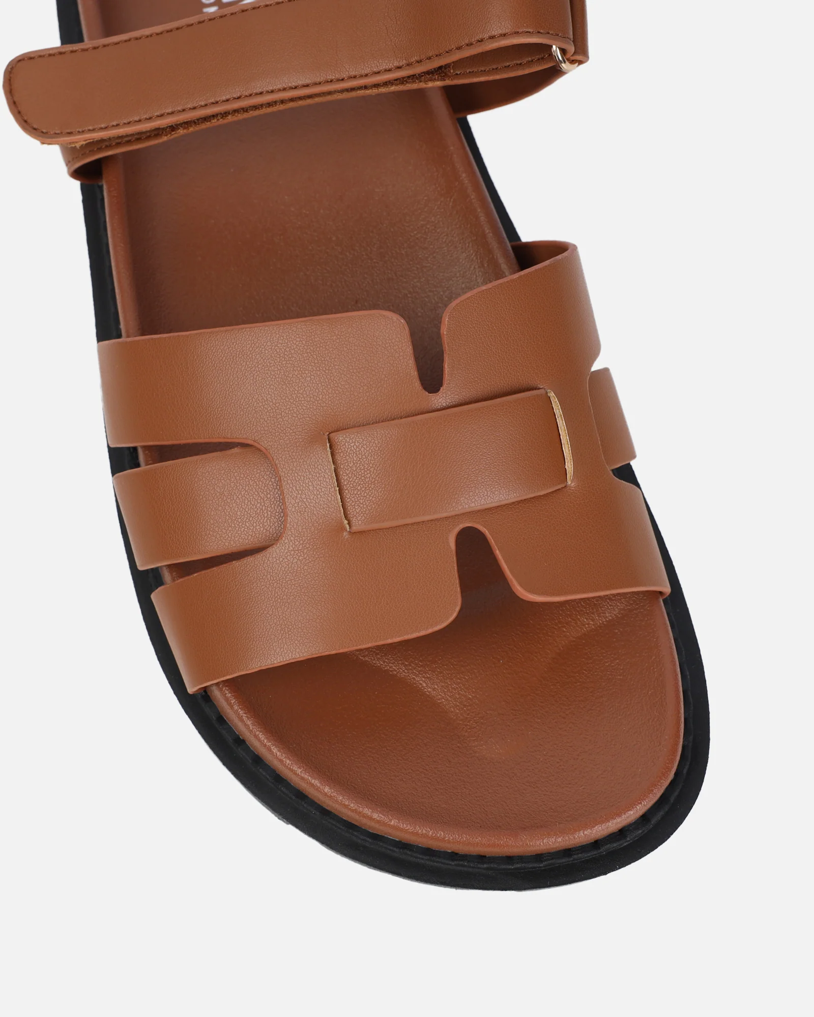 Adelle Tan Chunky Footbed Slides - Image 4