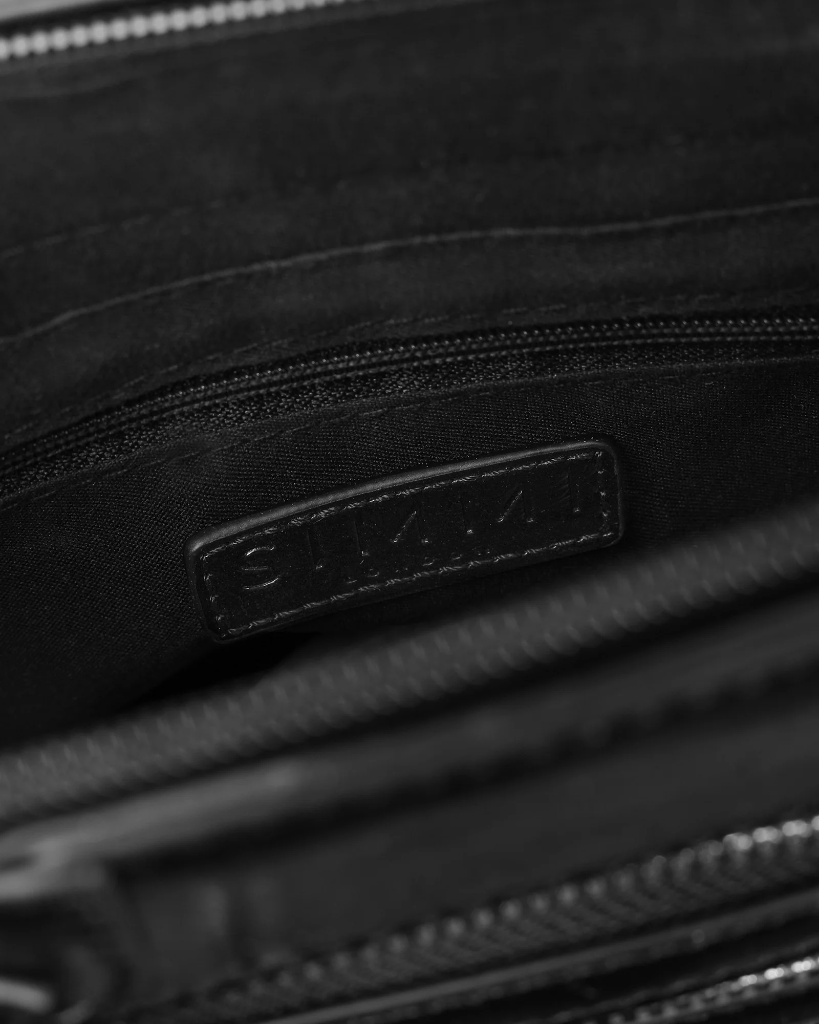 Adina Black Stud Detail Handbag - Image 3