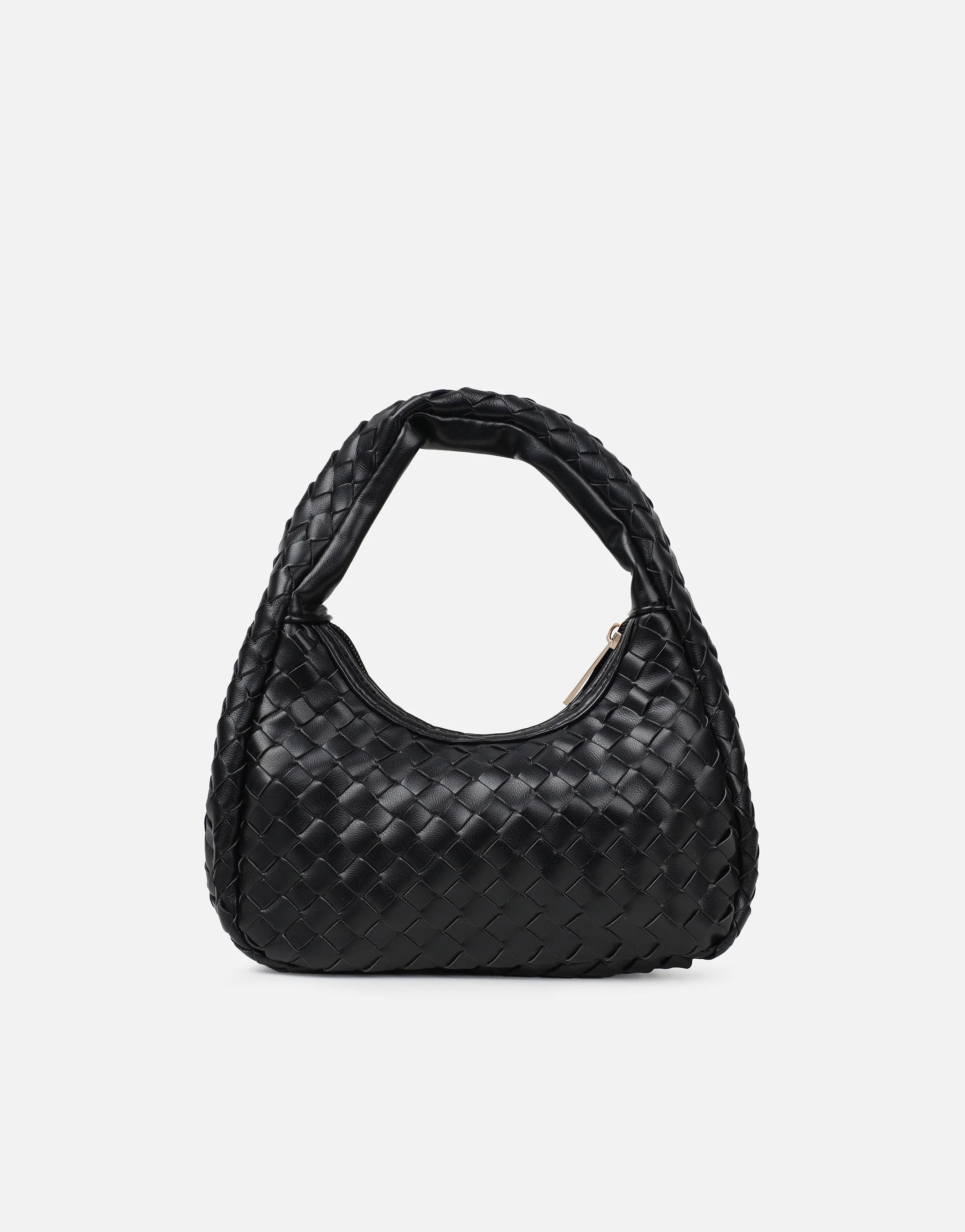 Albany Black Woven Mini Bag - Image 4