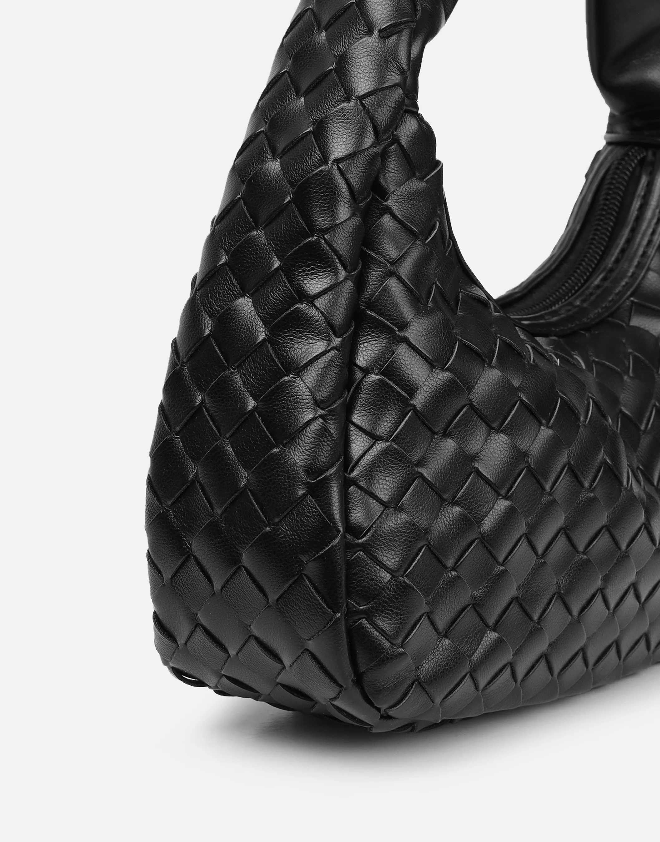 Albany Black Woven Mini Bag - Image 5