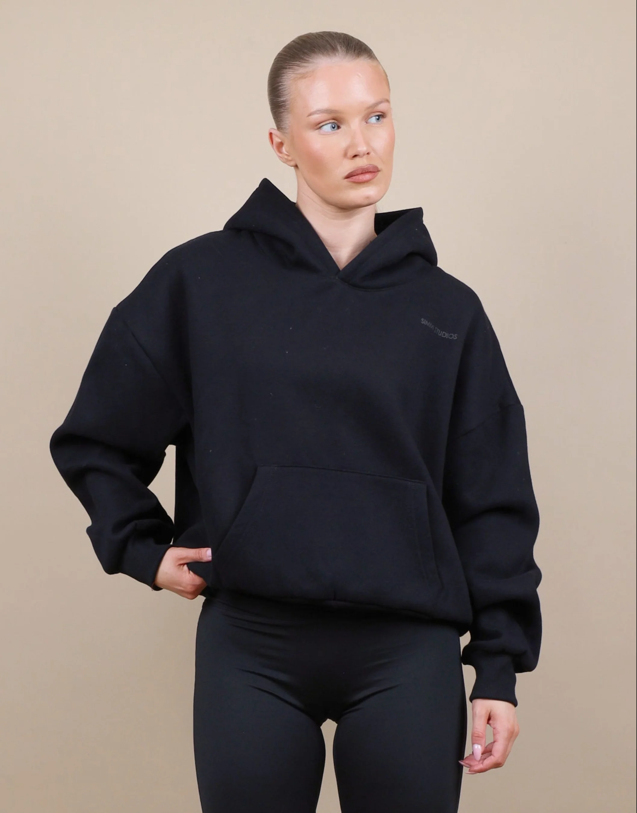 Alex Simmi Studios Hoodie In Black