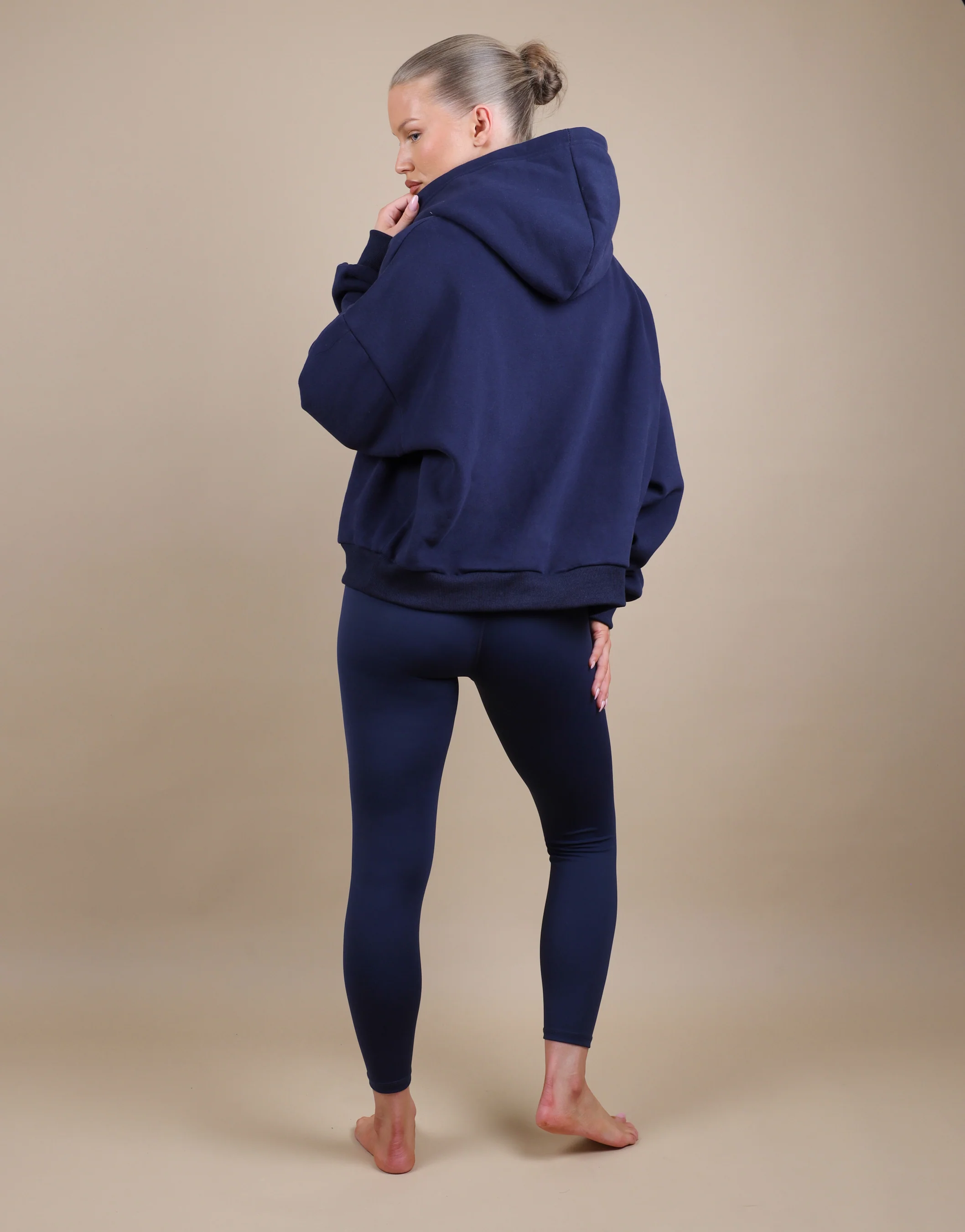 Alex Simmi Studios Hoodie In Navy - Image 4
