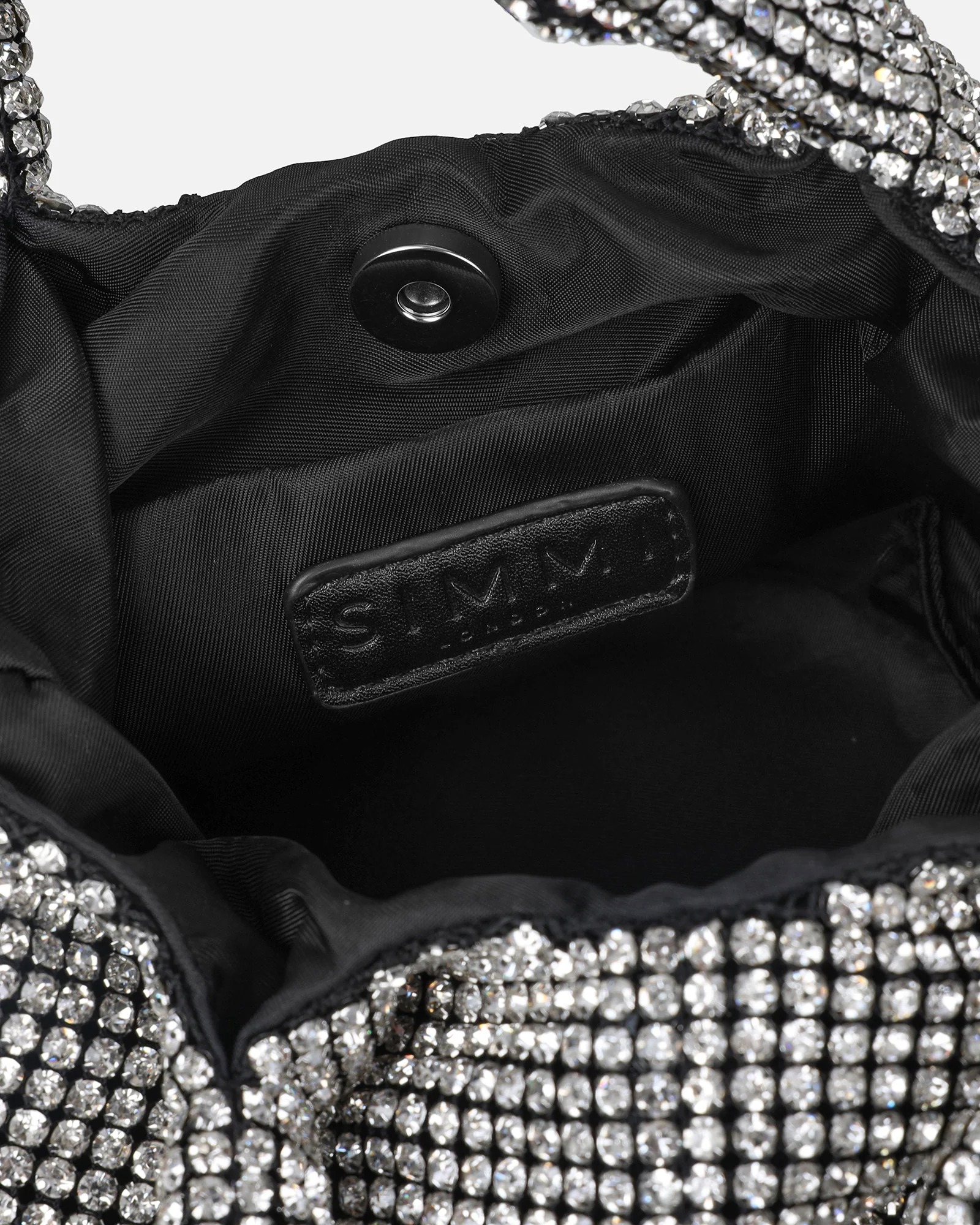 Alitta Silver Diamante Grab Bag - Image 3