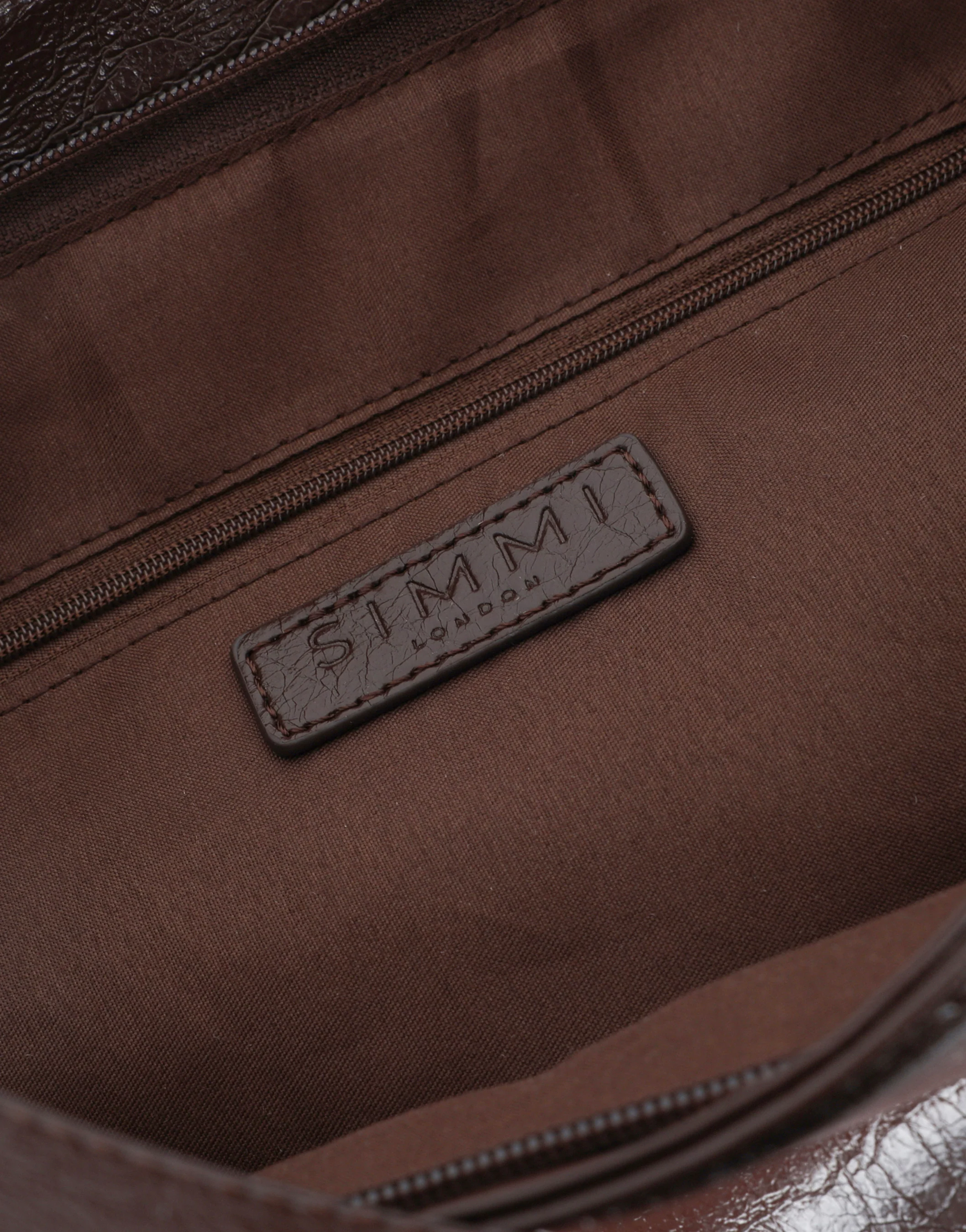 Artemis Large Brown Shoulder Bag - Image 6