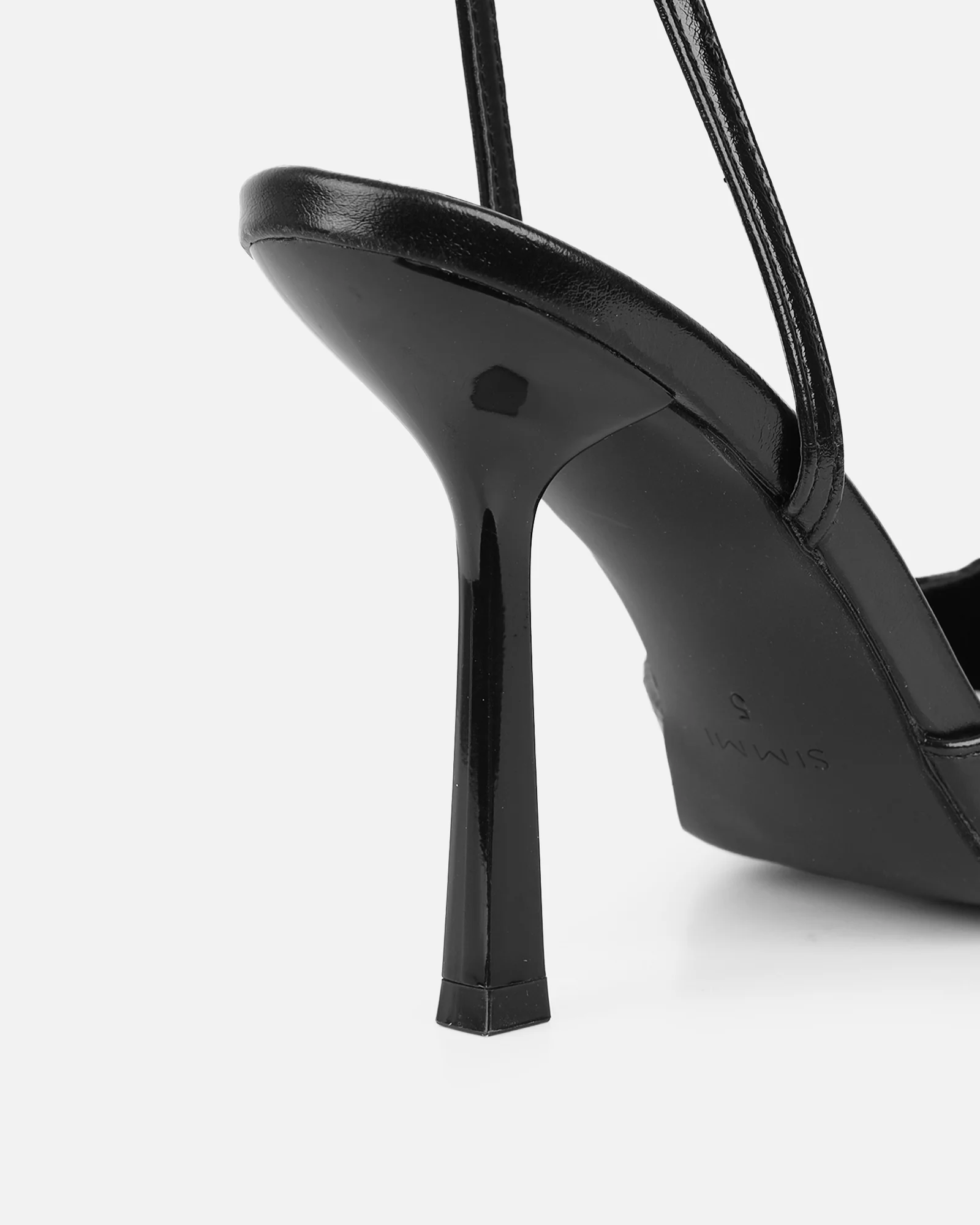 Bebbo Black Court Shoes - Image 3