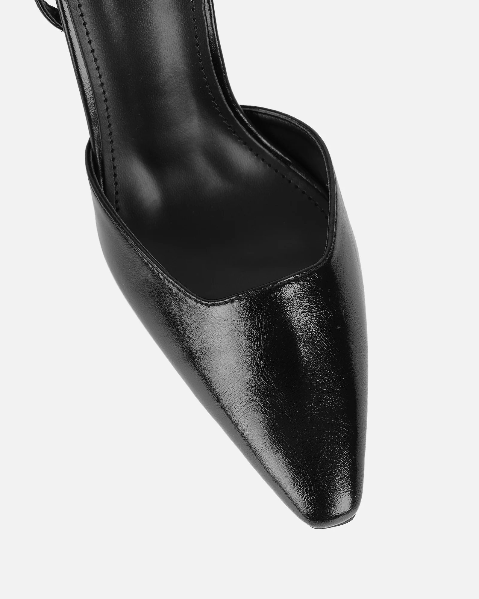 Bebbo Black Court Shoes - Image 4