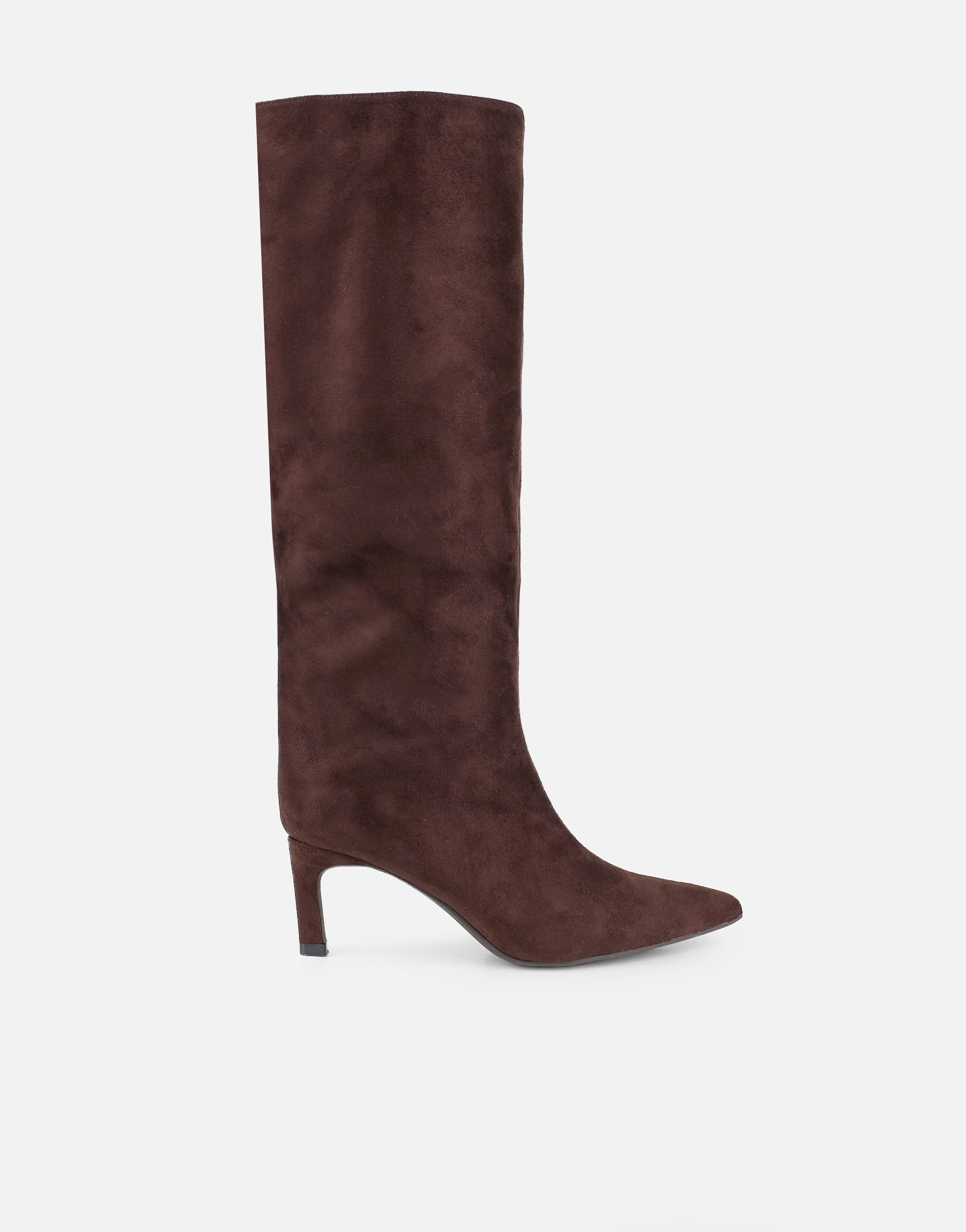 Benz chocolate suede knee high boots - Image 2