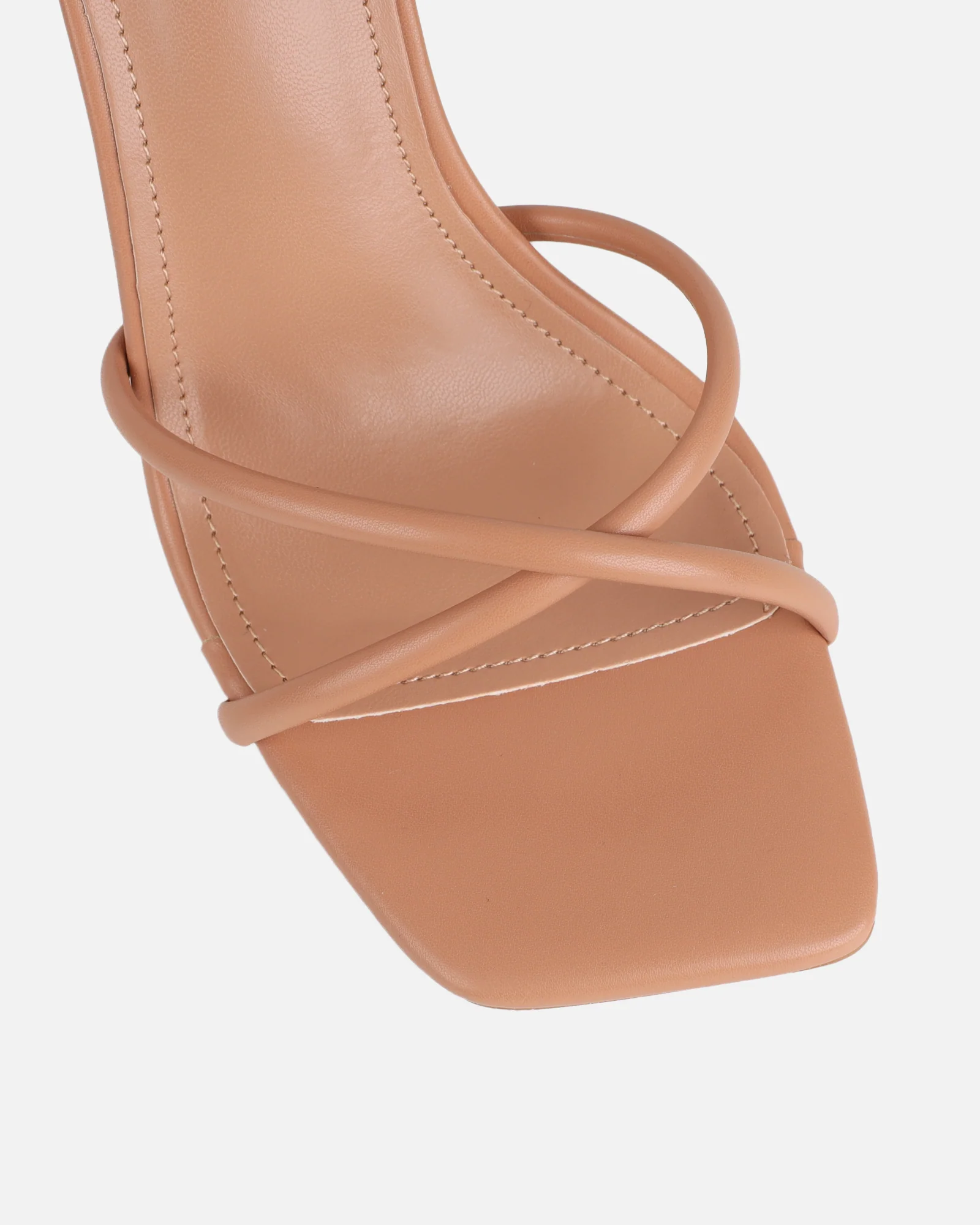 Cairo Nude Heeled Sandals - Image 4