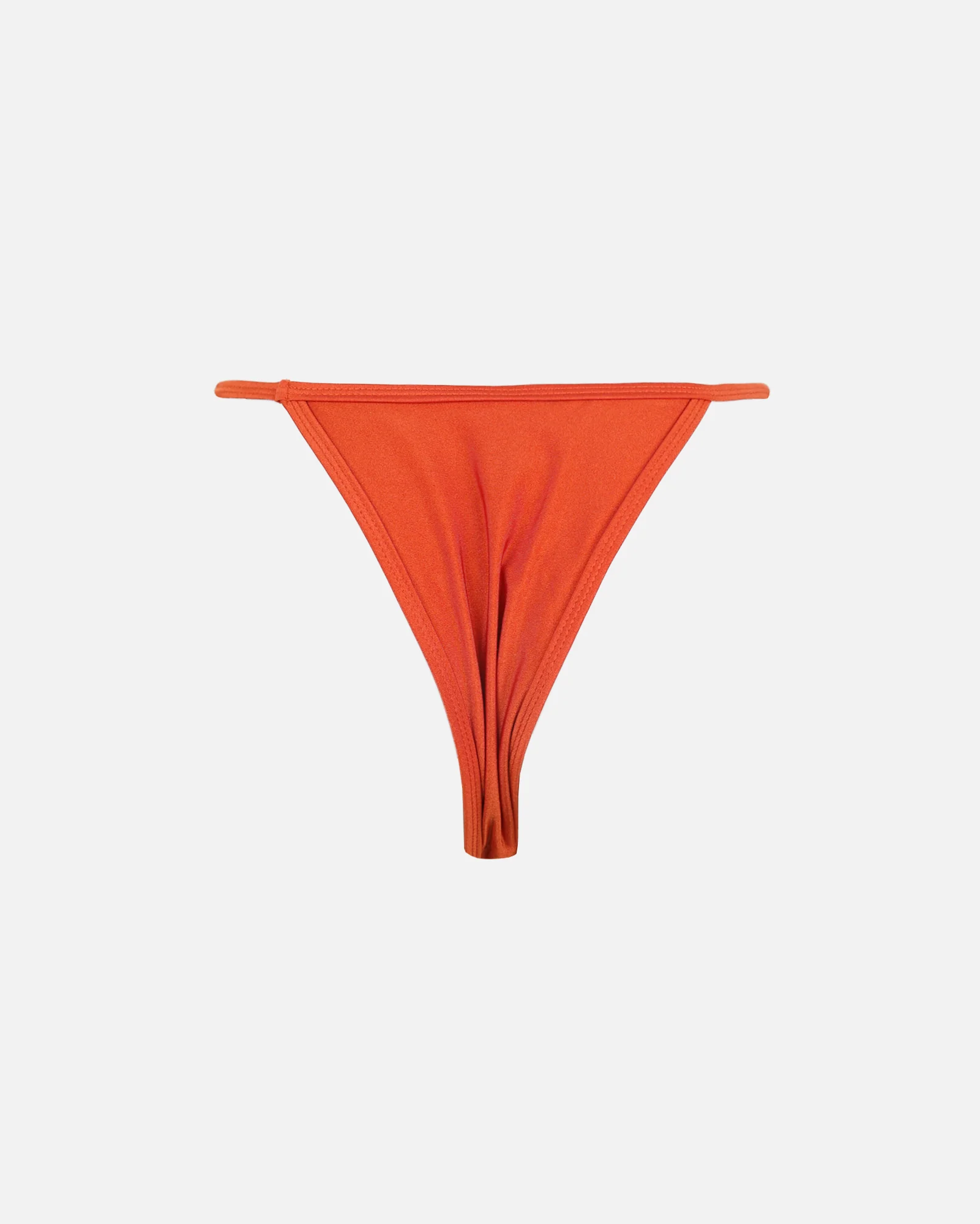 Candela Orange Satin Bikini Bottoms - Image 6