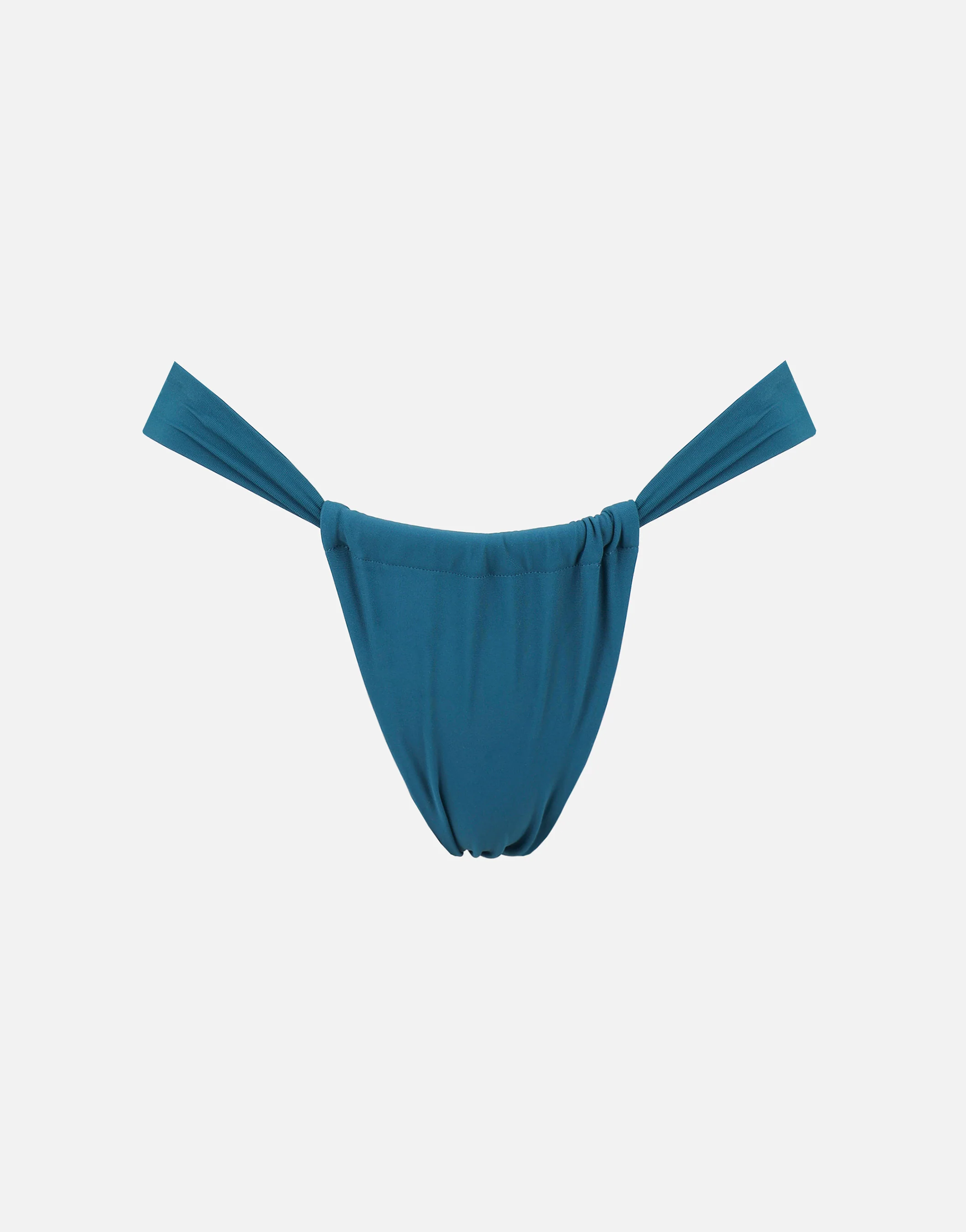 Cielo Thick Strap Bikini Bottoms In Teal - Image 6