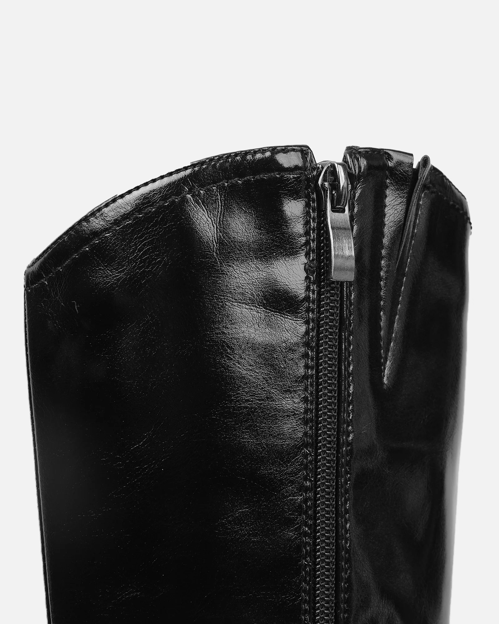 Combs Black Heeled Western Boots - Image 3