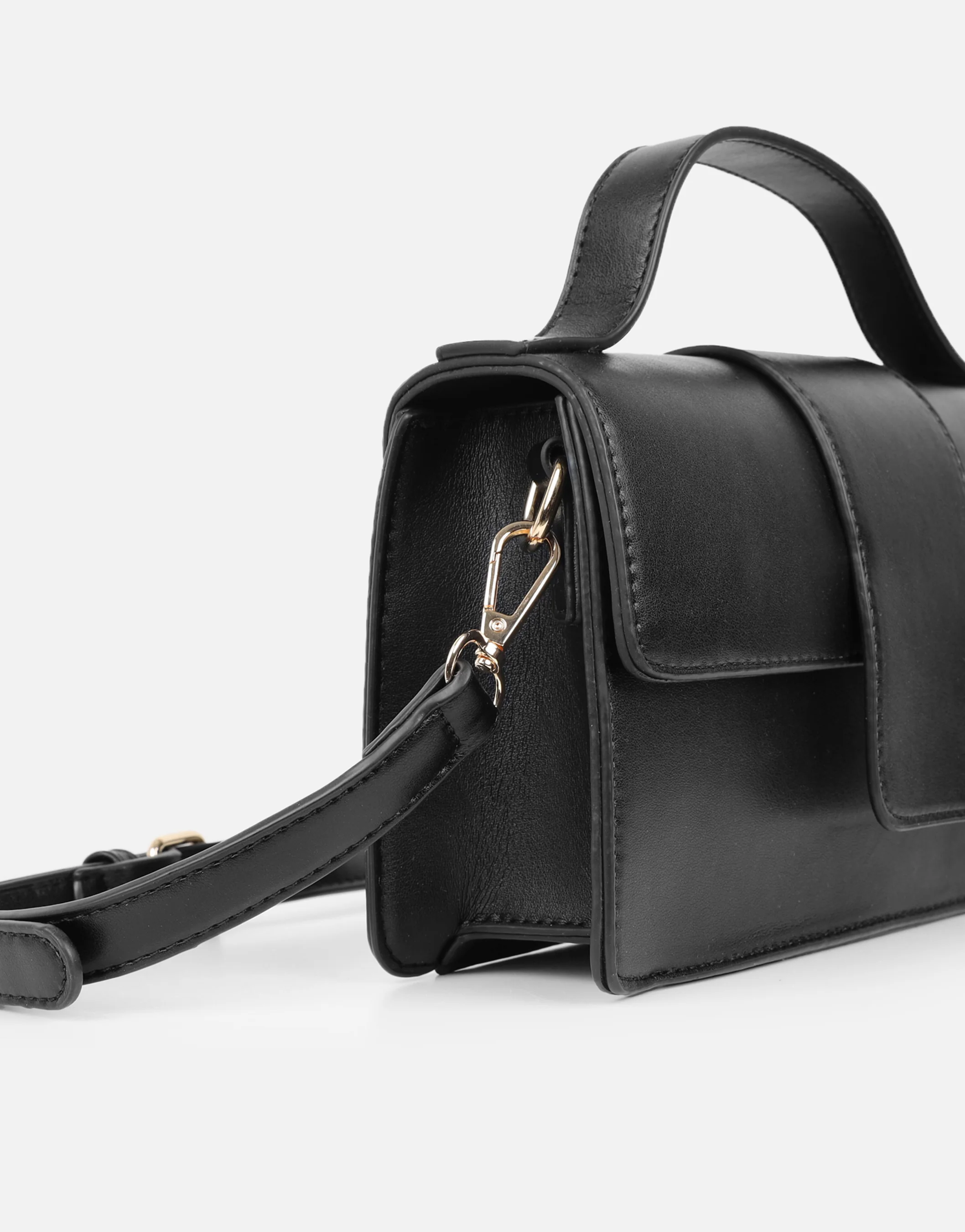 Cynthia Black Cross Body Bag - Image 5