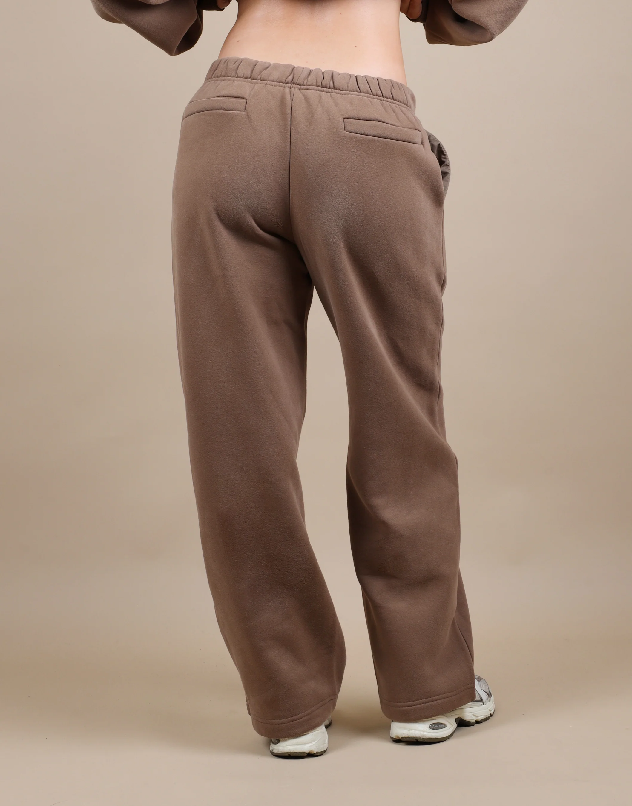Demi Straight Leg Joggers In Mocha - Image 4
