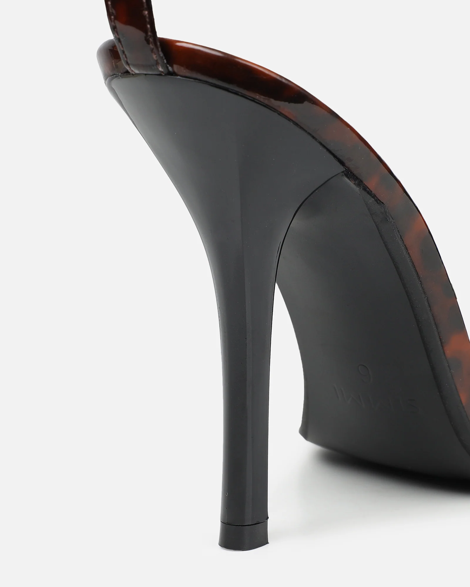 Dosia Tortoiseshell Effect Two Part Sandals - Image 3