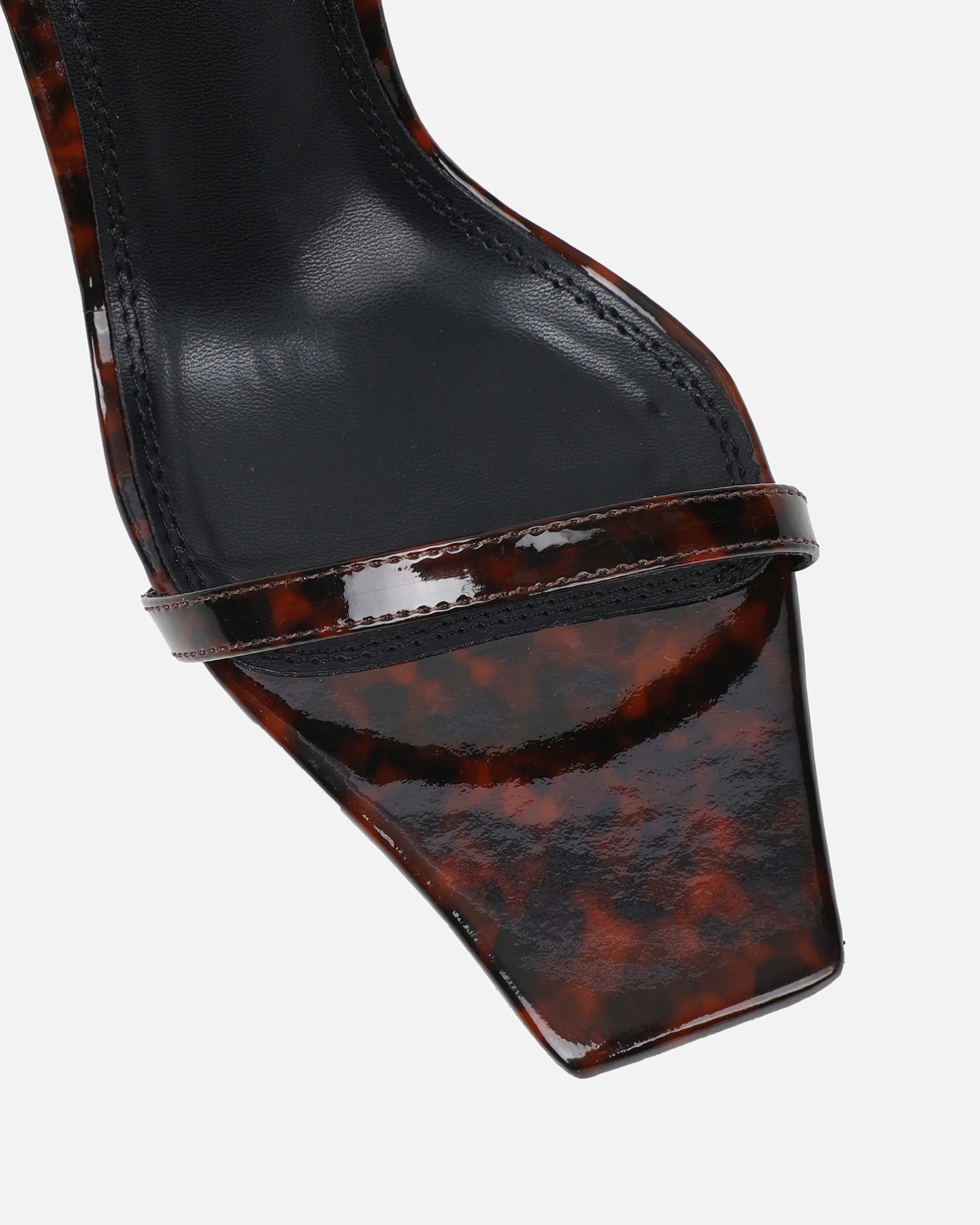 Dosia Tortoiseshell Effect Two Part Sandals - Image 4