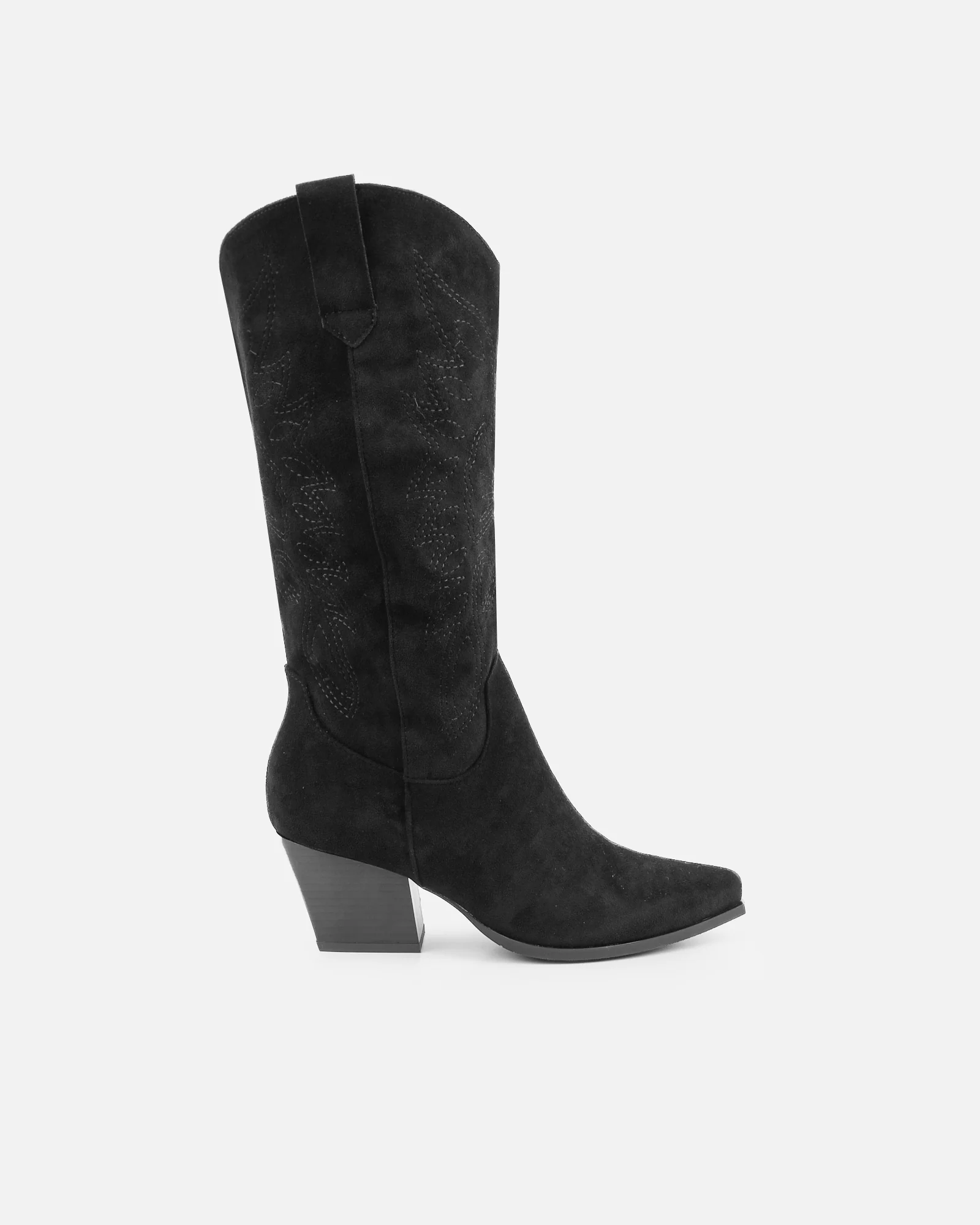 Carter Black Western Cowboy Boots - Image 2