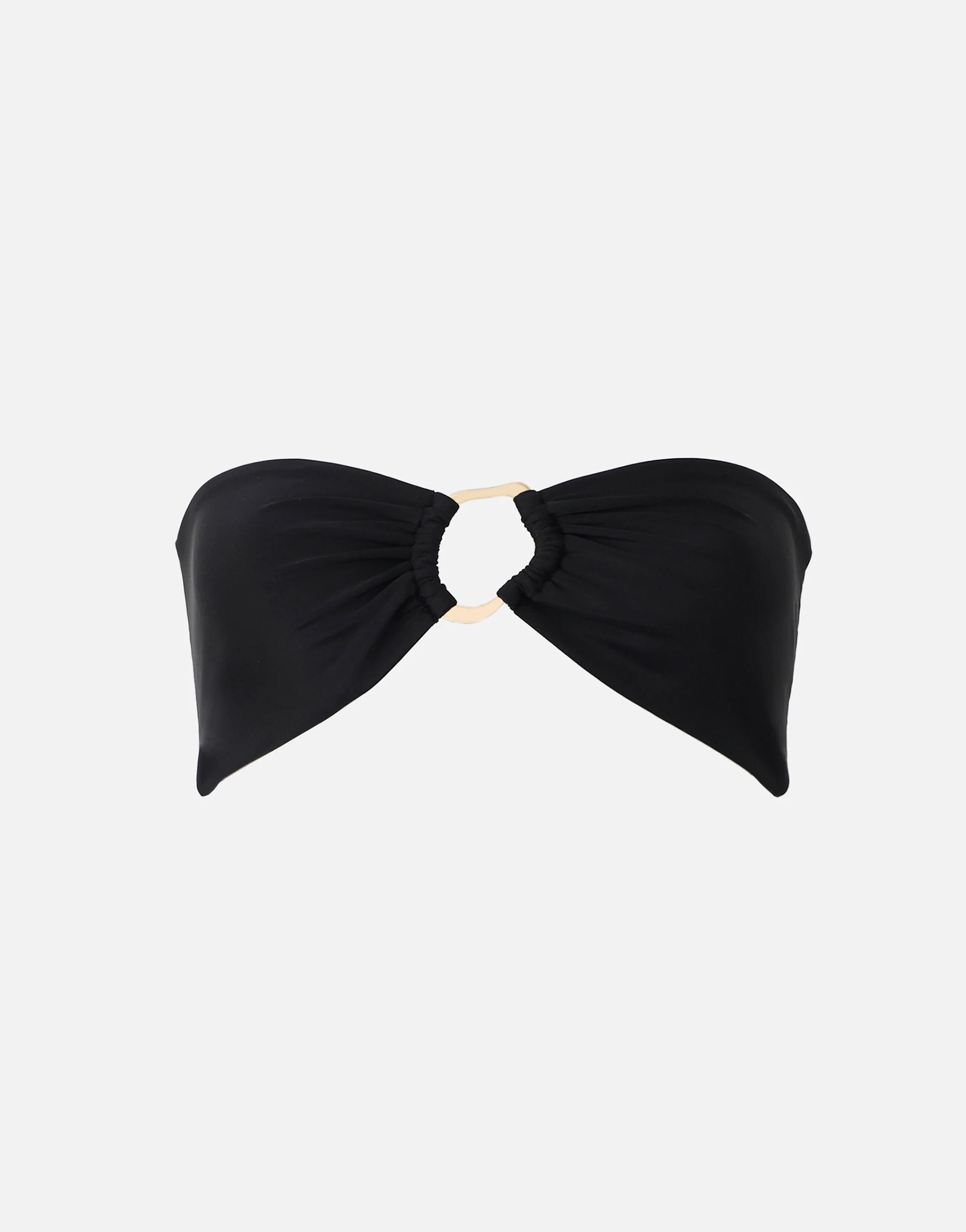 Eden Ring detail Halter Bikini Top In Black - Image 6