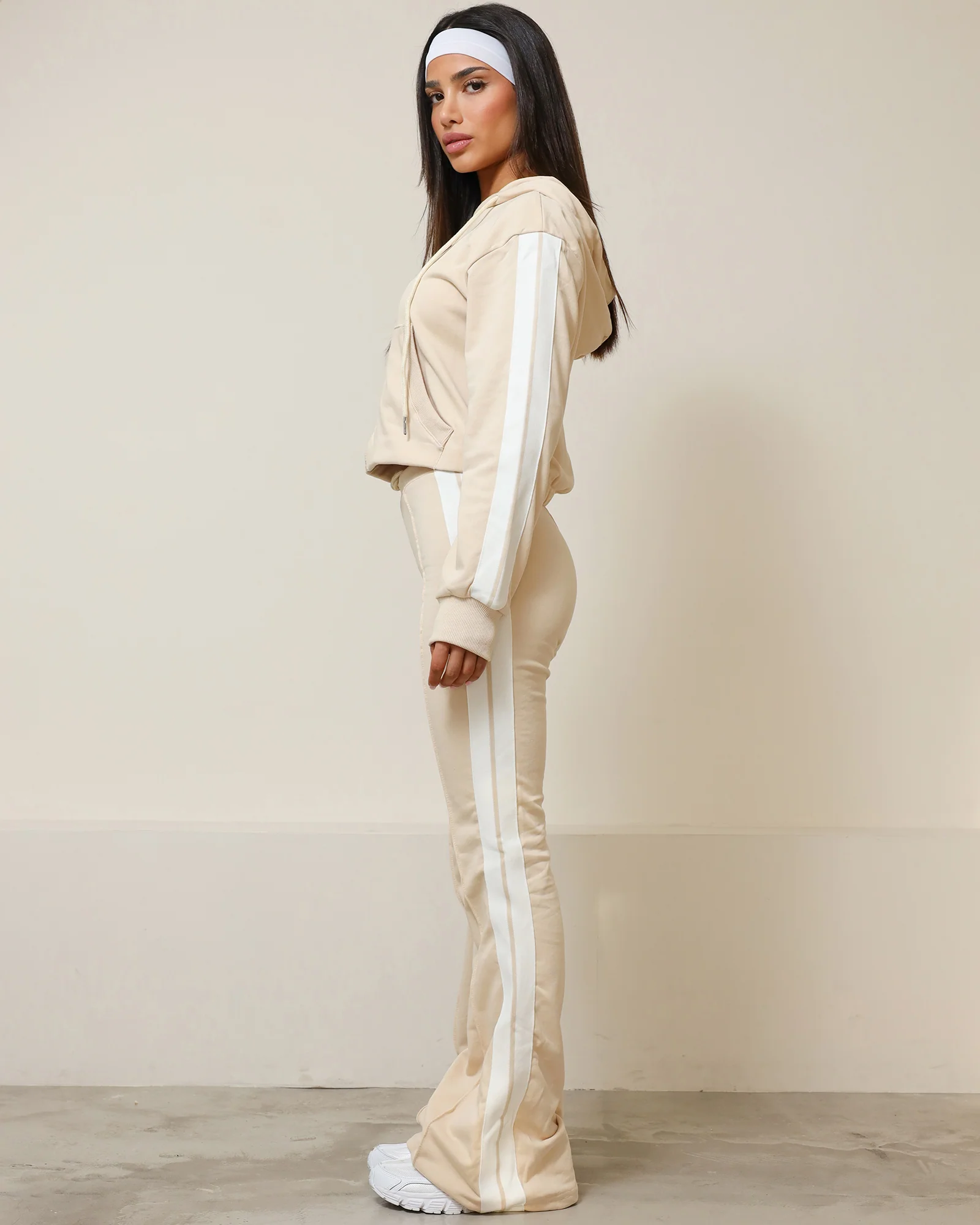 Ellis Cream Tracksuit Set - Image 3