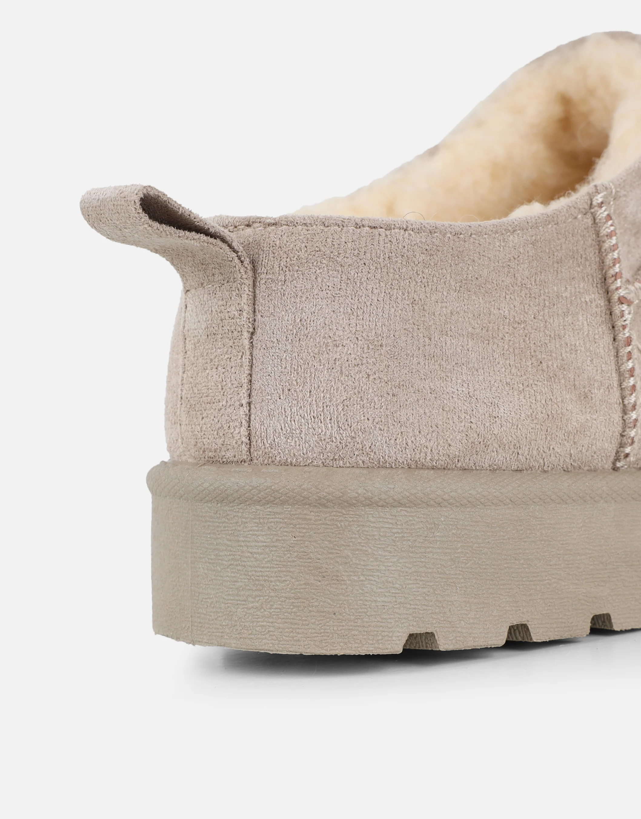 Emmy Mushroom Faux Suede Micro Flatform Boots - Image 3