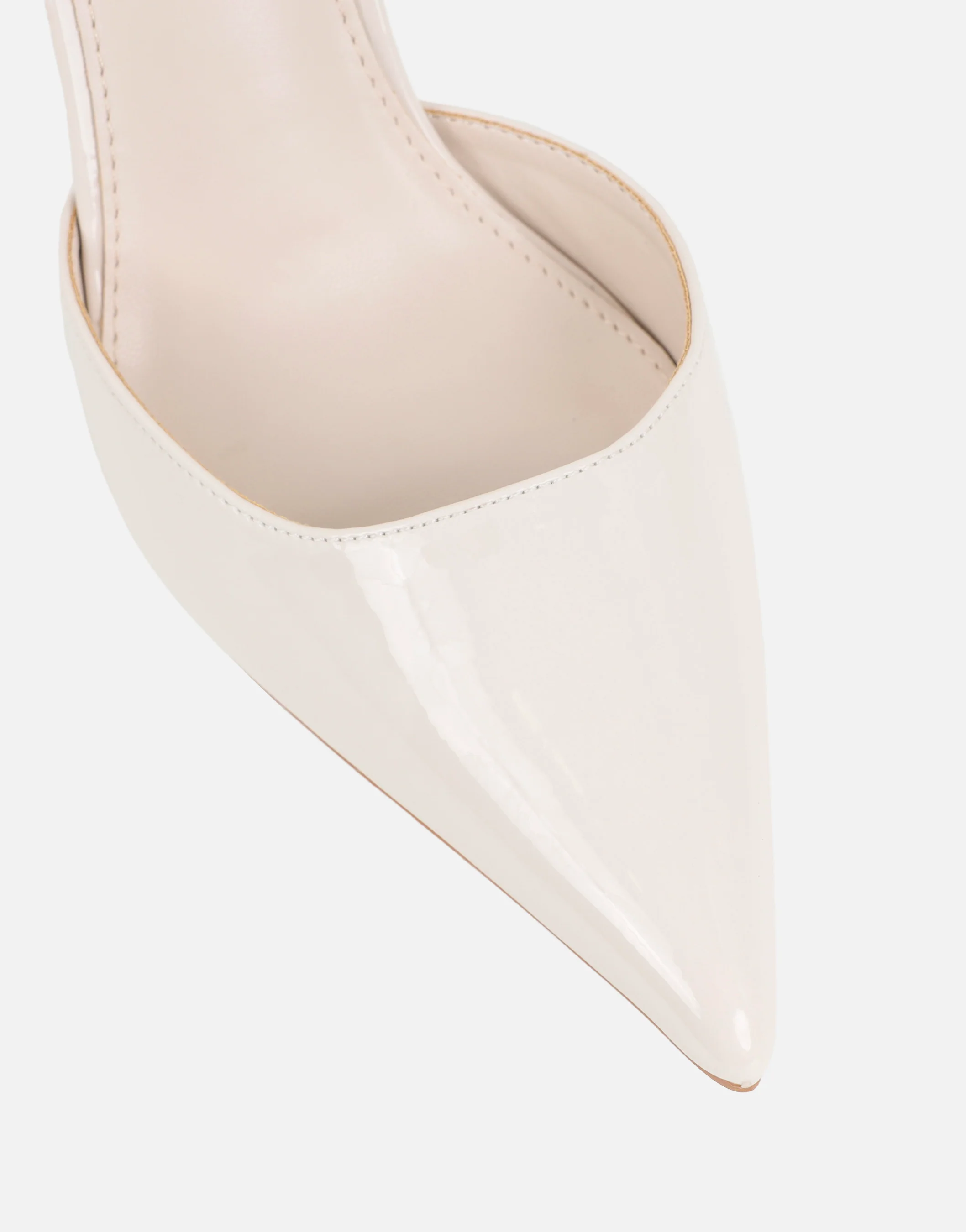 Erika Stone Patent Court Shoes - Image 4