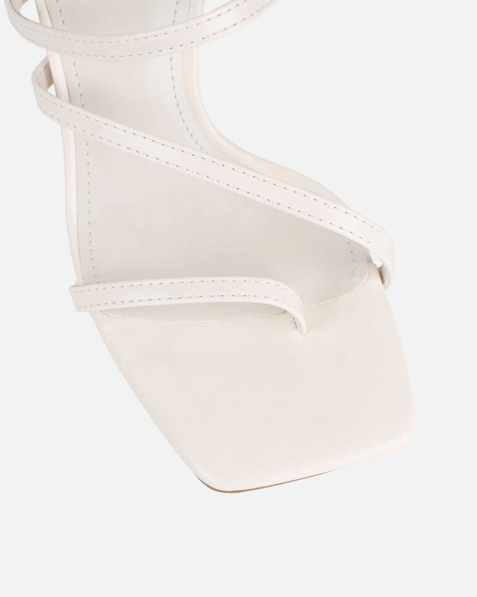 Gail Ivory Strappy Mules - Image 4