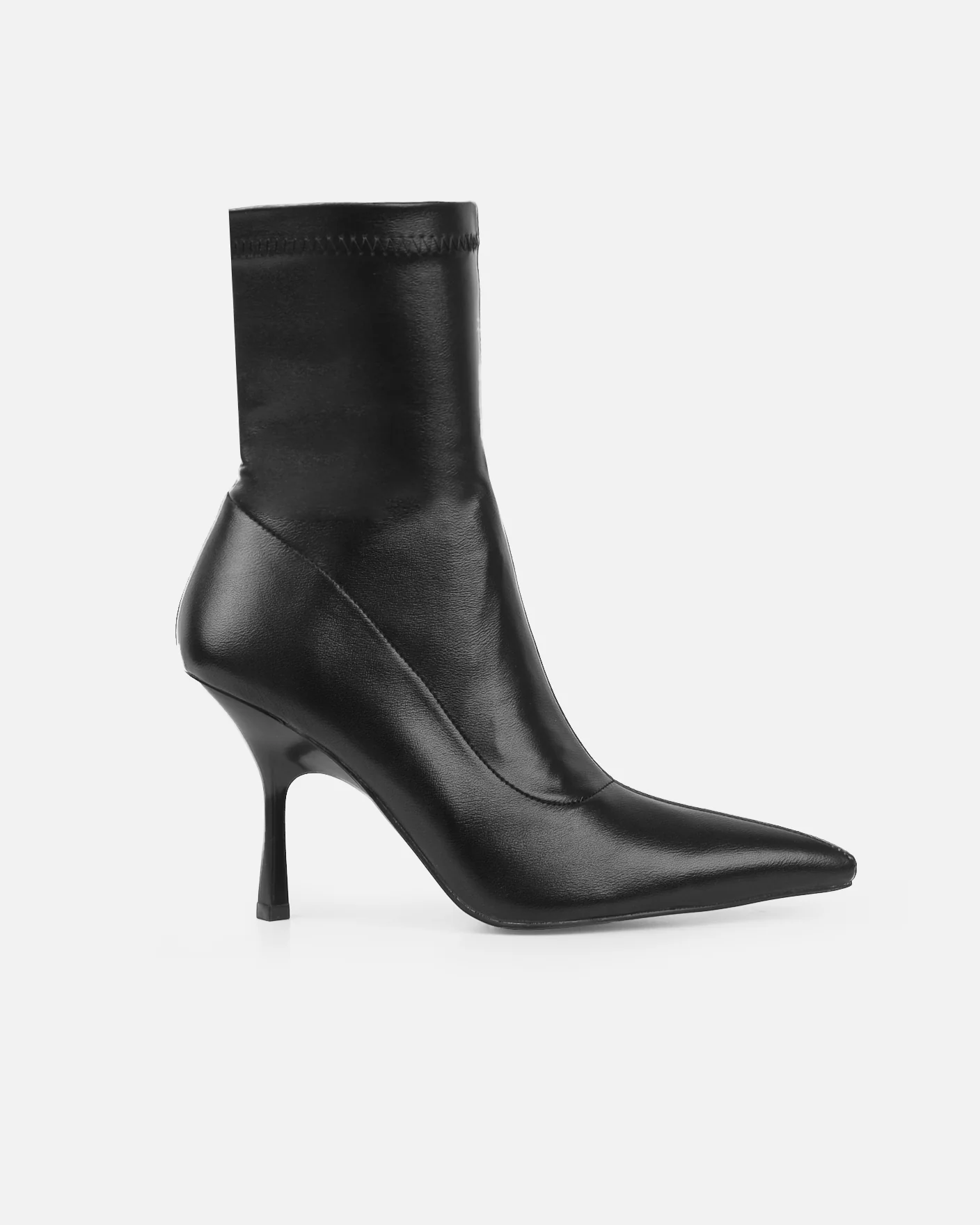 Garrett Black Stretch Sock Boots - Image 2