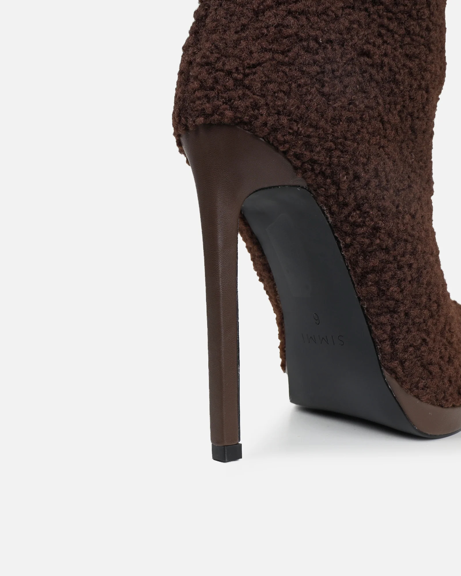 Hamilton Brown Borg Knee Boots - Image 3