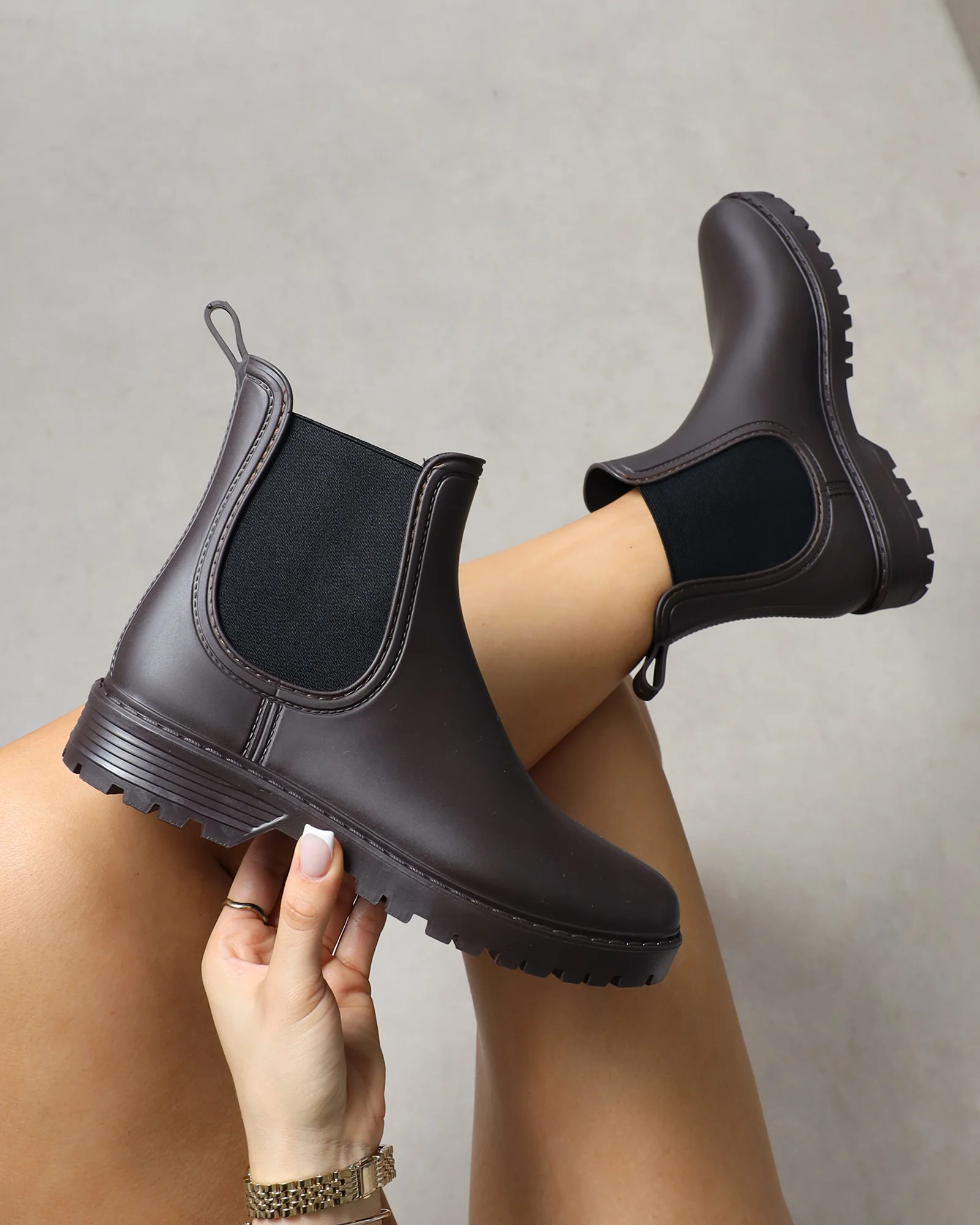 Hartley Brown Wellington Chelsea Boot