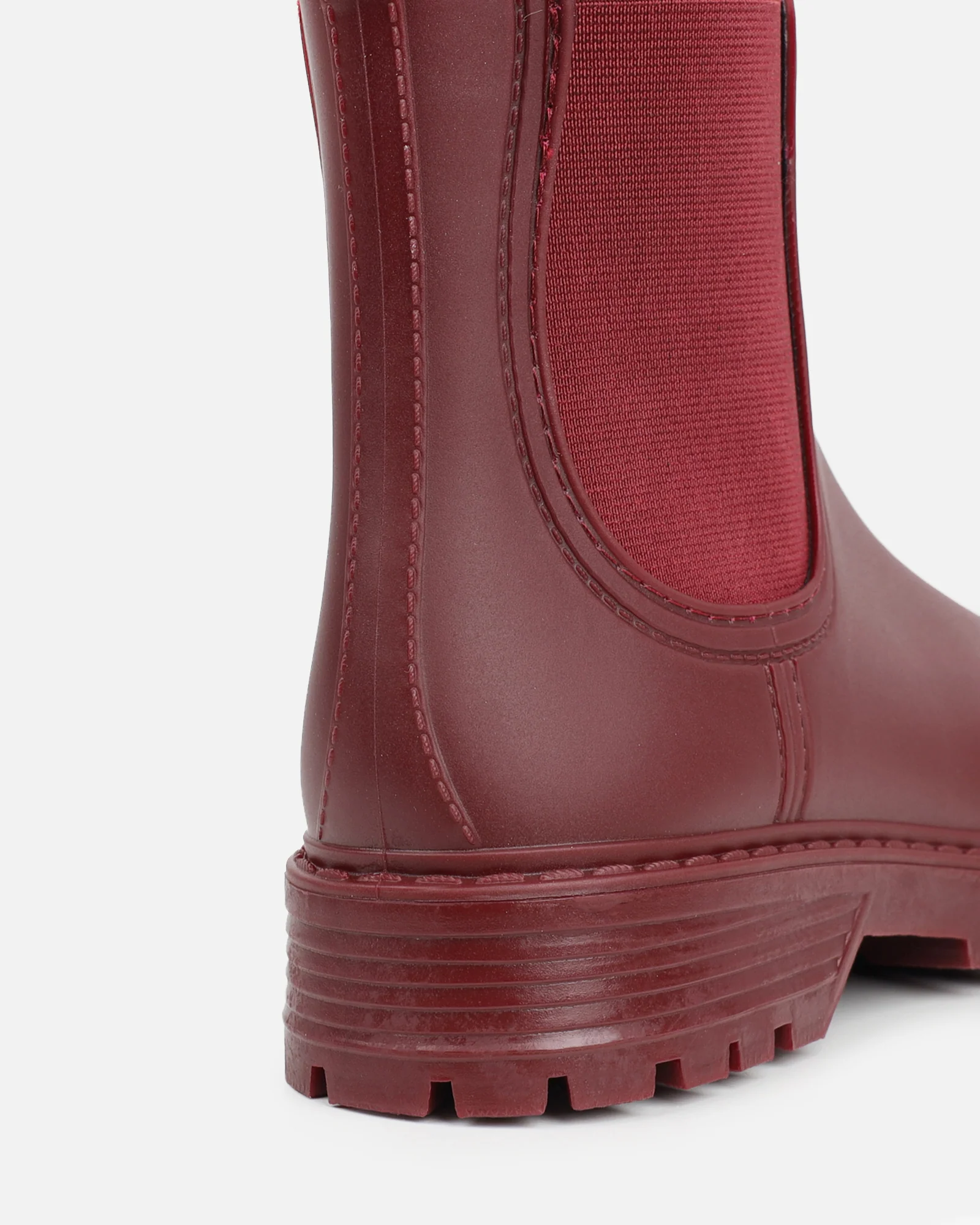 Hartley Burgundy Wellington Chelsea Boot - Image 3
