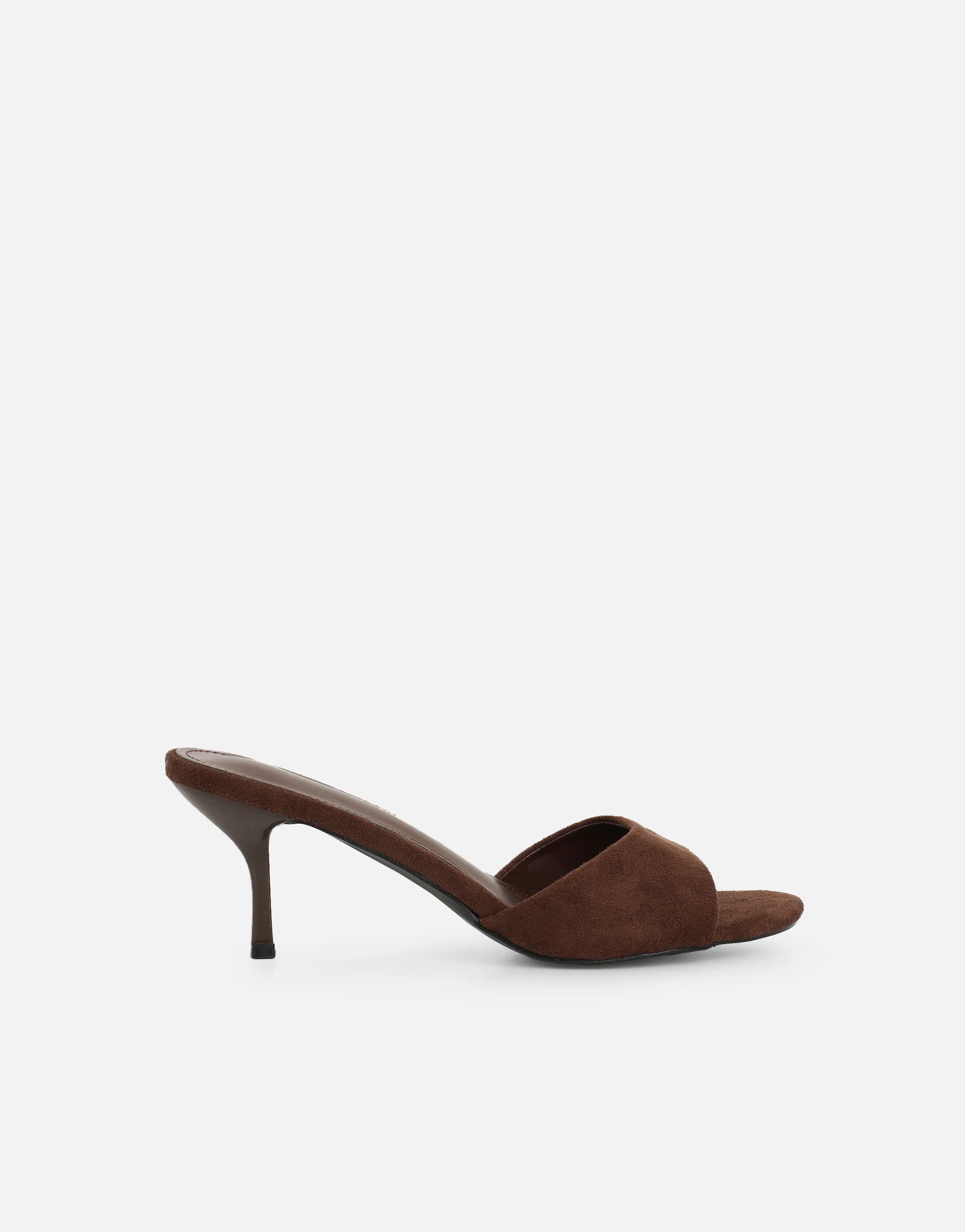 Hux Brown Suede Mules - Image 2