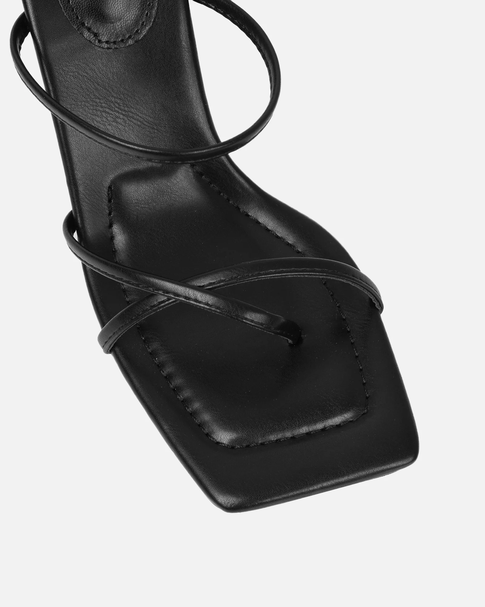 Jayana Black Strappy Mules - Image 4
