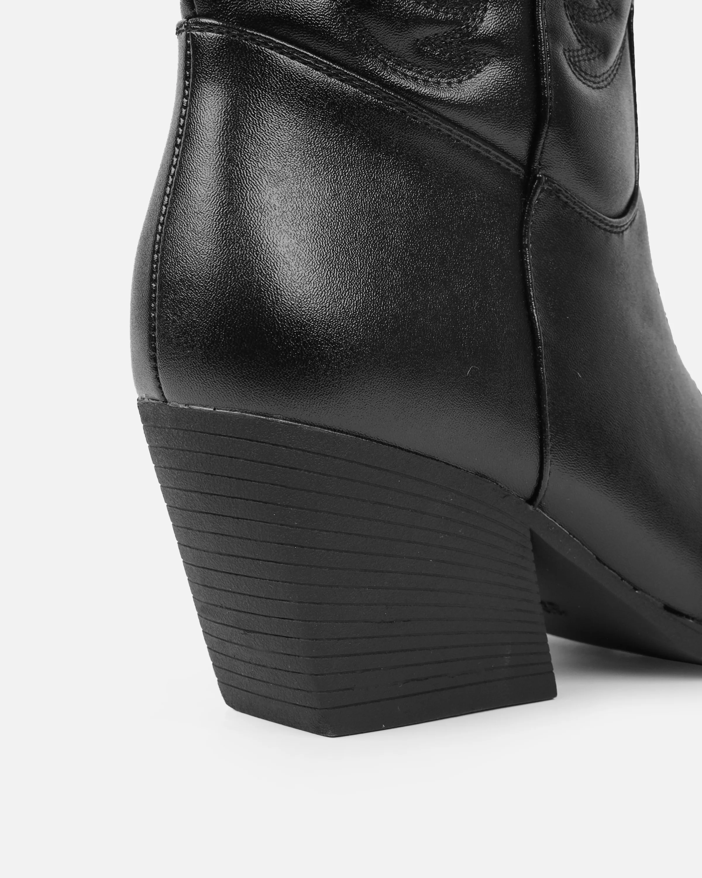 Joseph Black Calf Western Boots - Image 3