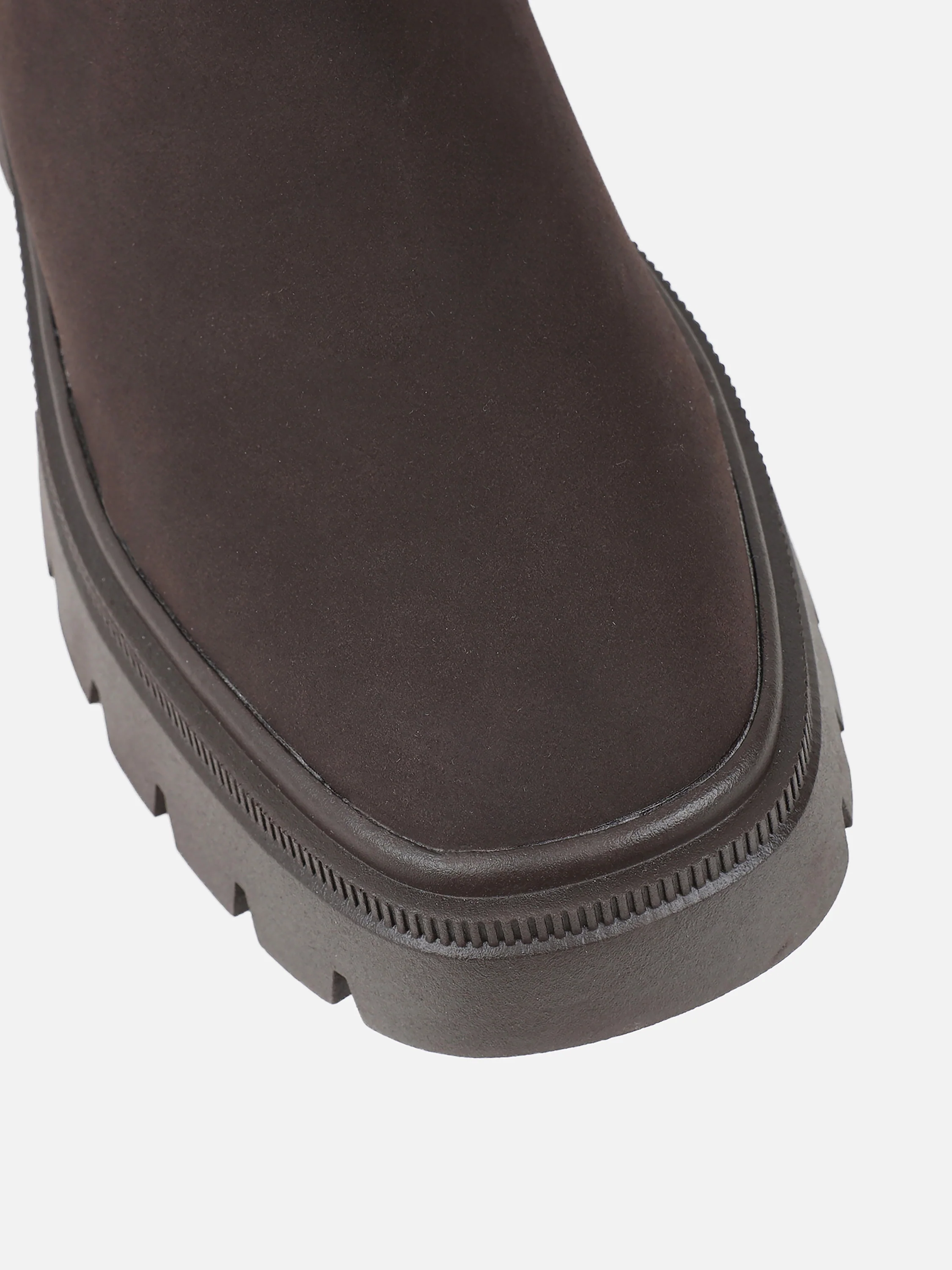 Judd Brown Suede Chunky Chelsea Boots - Image 4