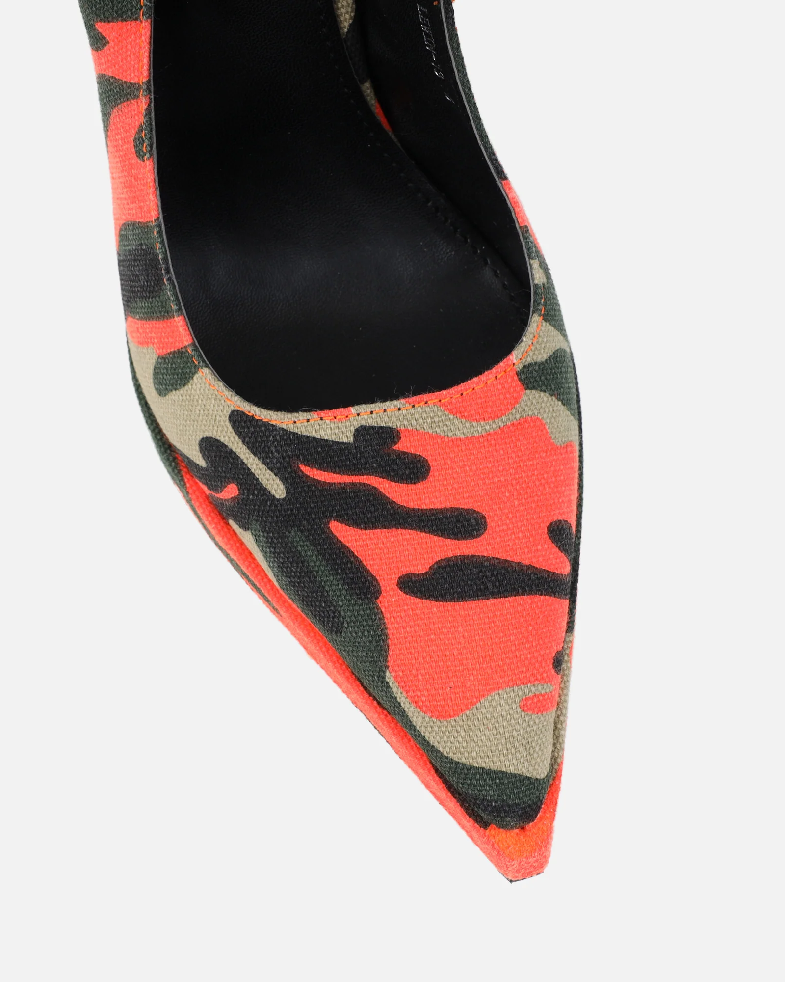 Kandie Orange Camo Sling Back Court Shoes - Image 4