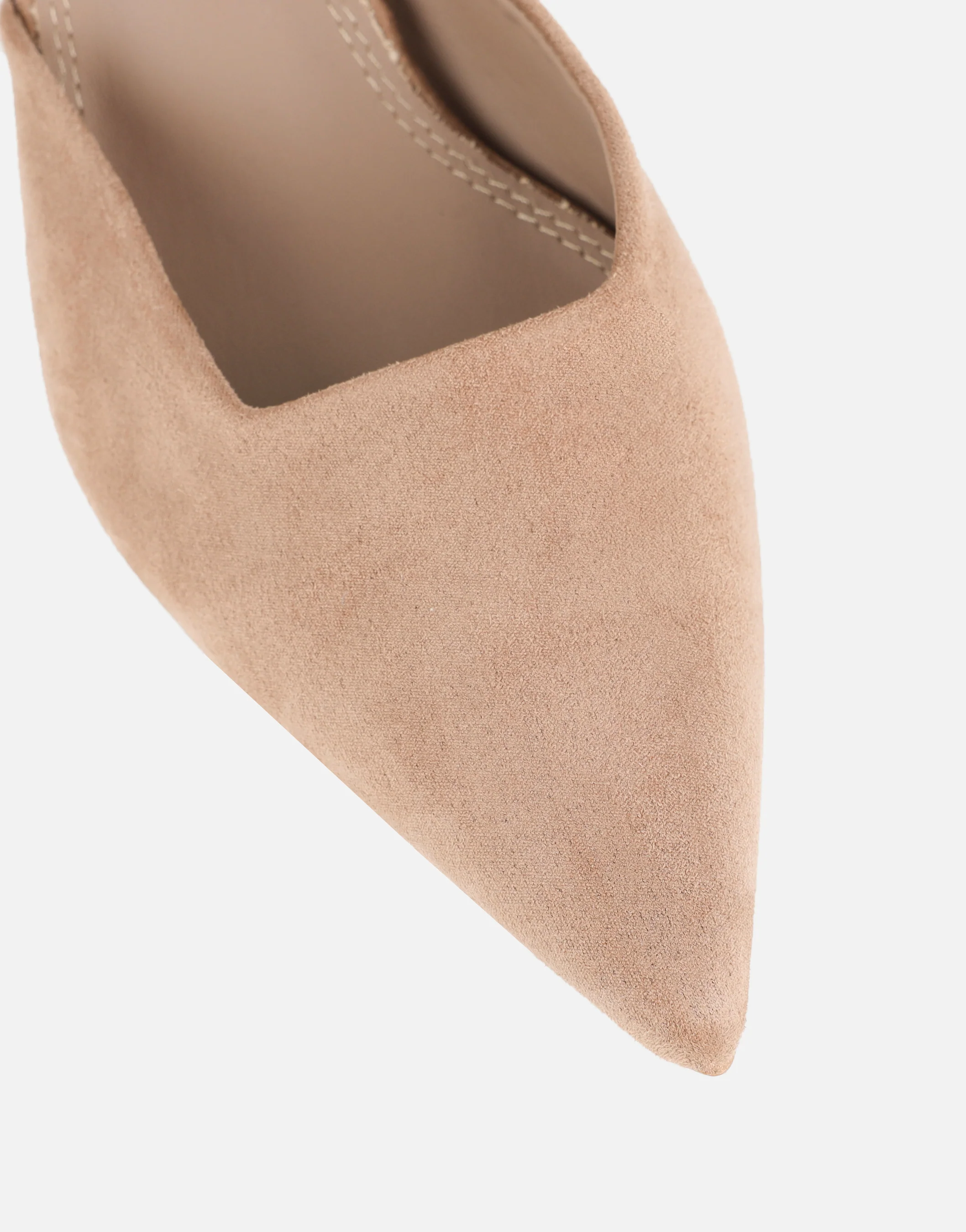 Keira Stone Suede Mules - Image 4