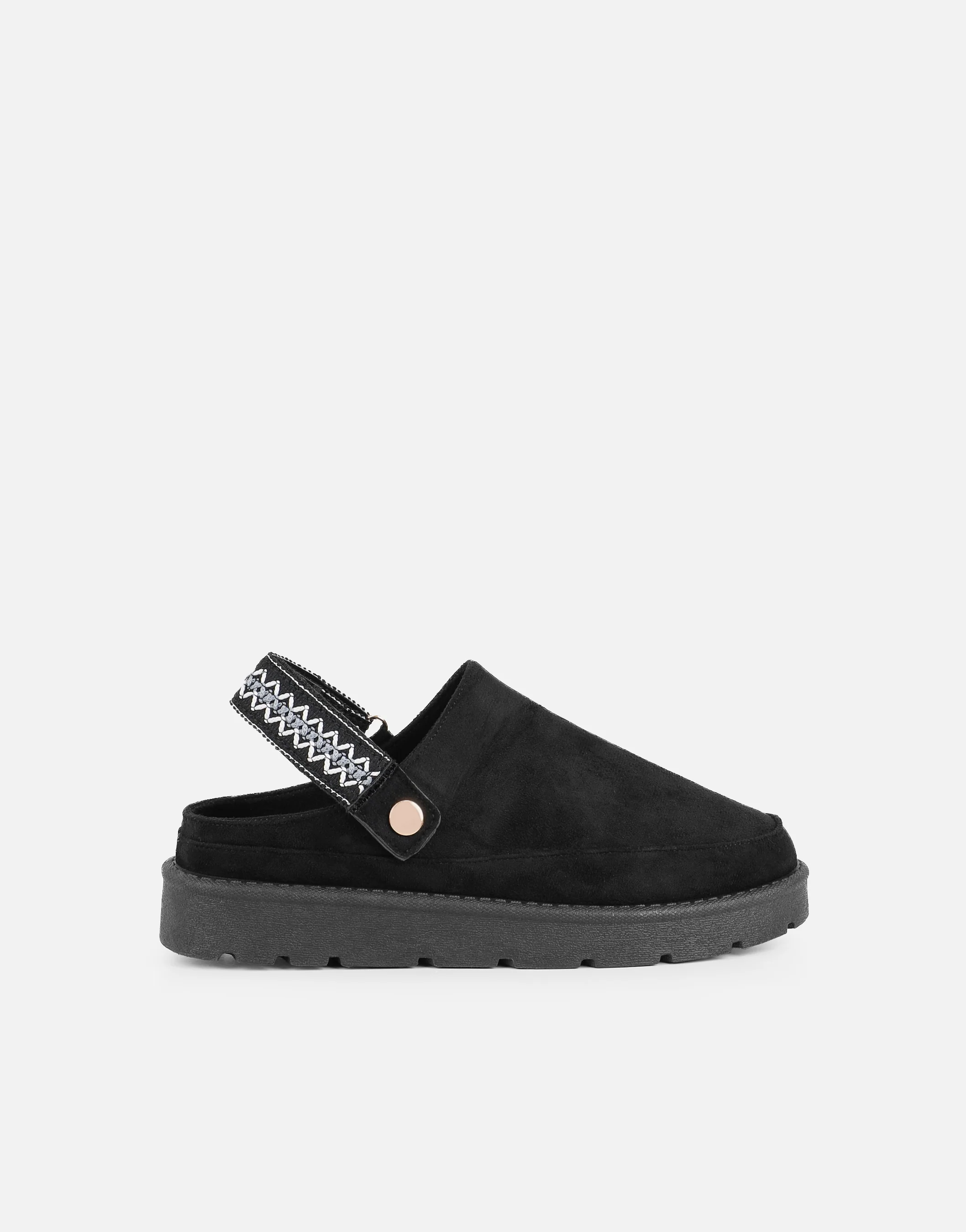 Kelsi Black Slippers - Image 2