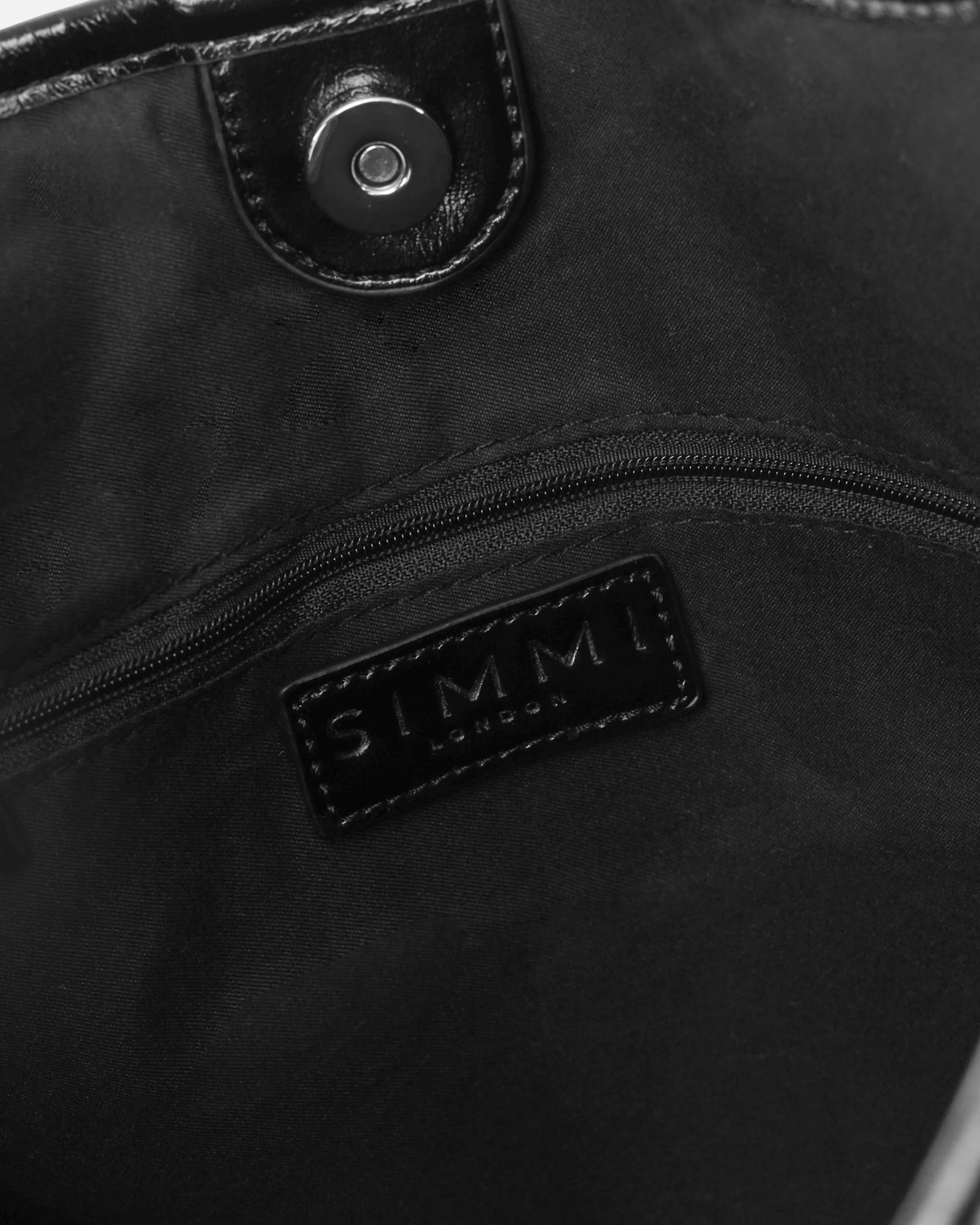 Kristy Vintage Black Shoulder Bag - Image 6