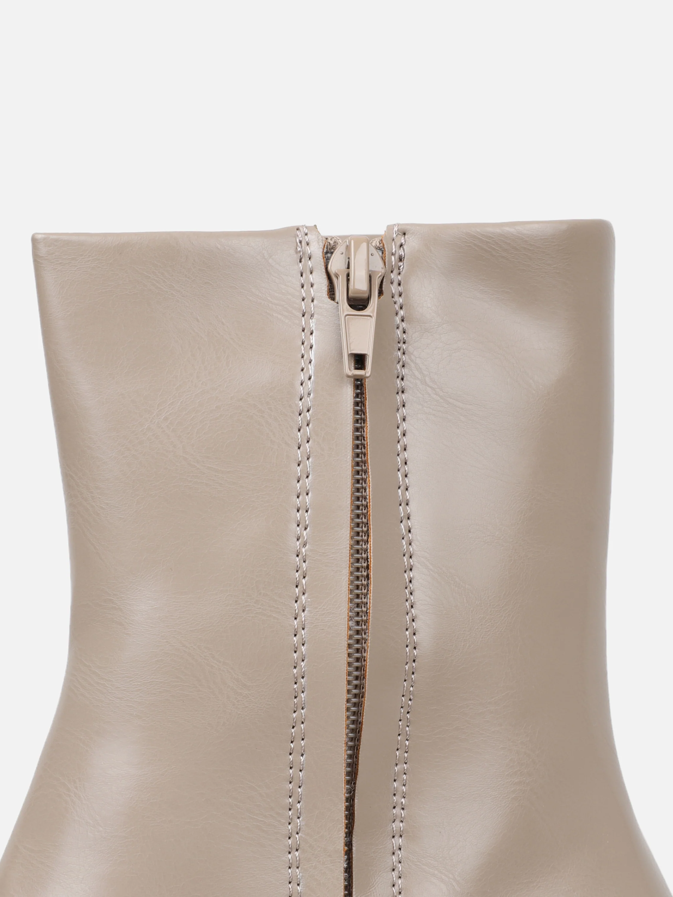 Lambert Taupe Low Heeled Boots - Image 3