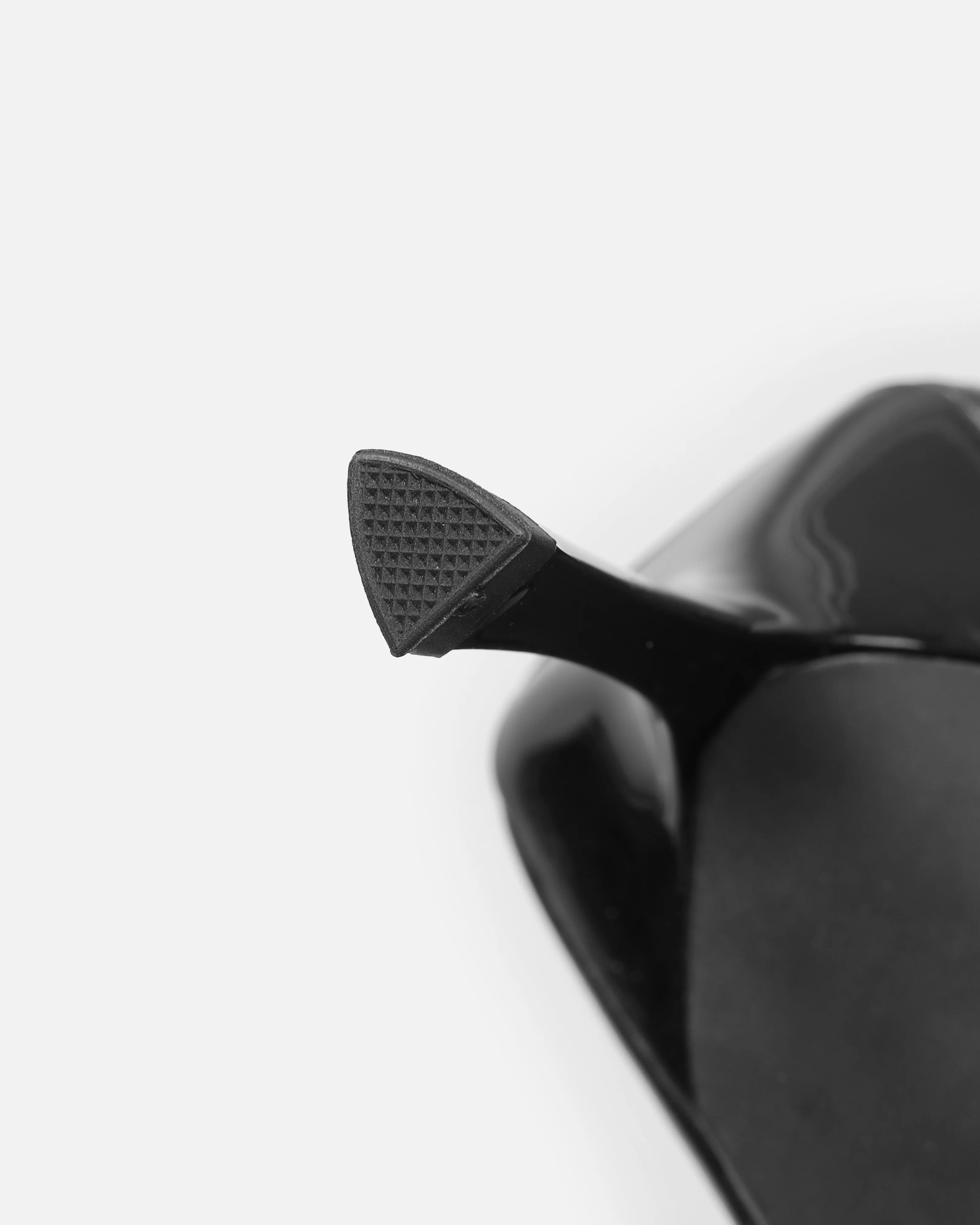 Lays Black Mesh Sling Back Court Shoes - Image 3