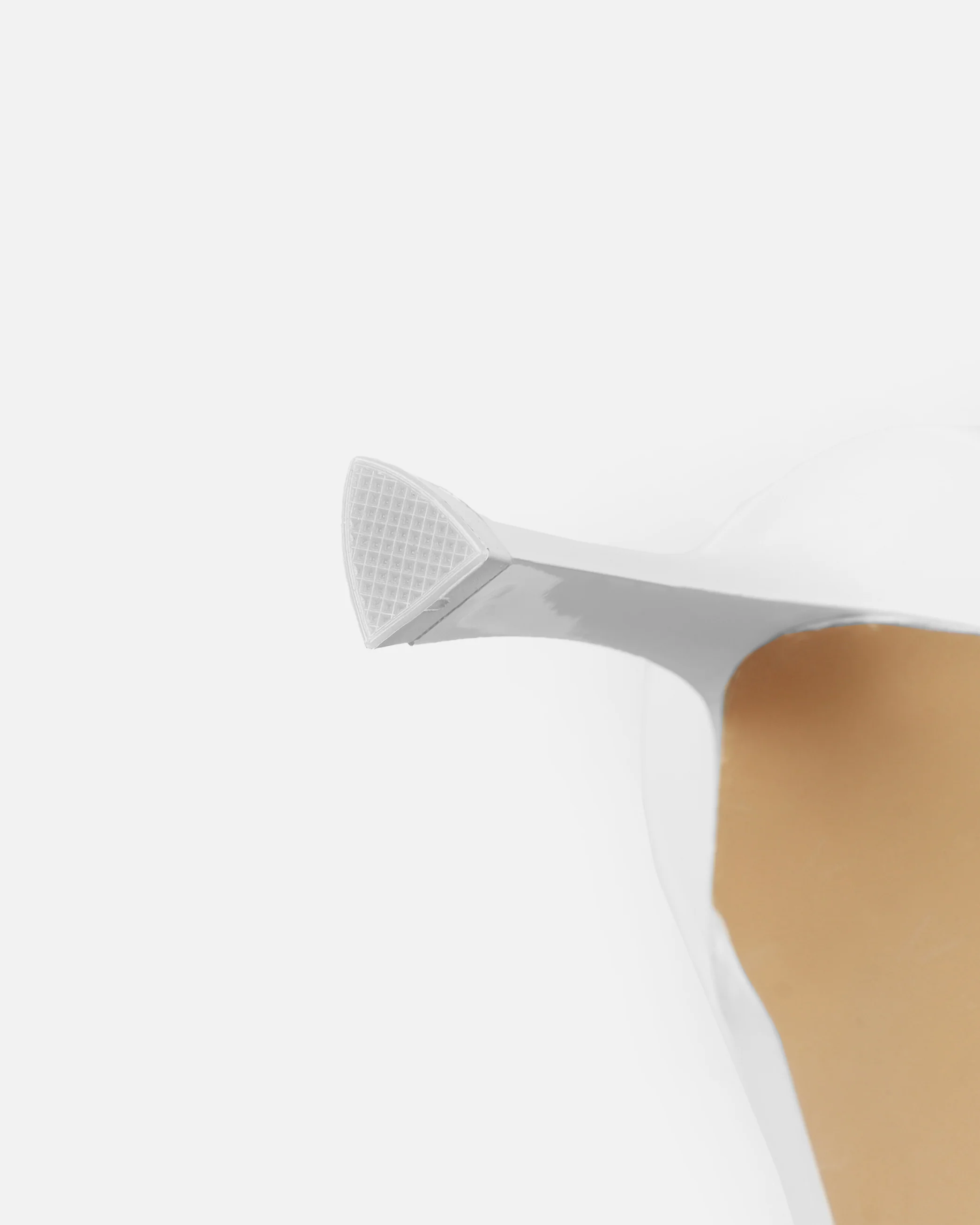 Liorra White Box Sling Back Court Shoes - Image 3