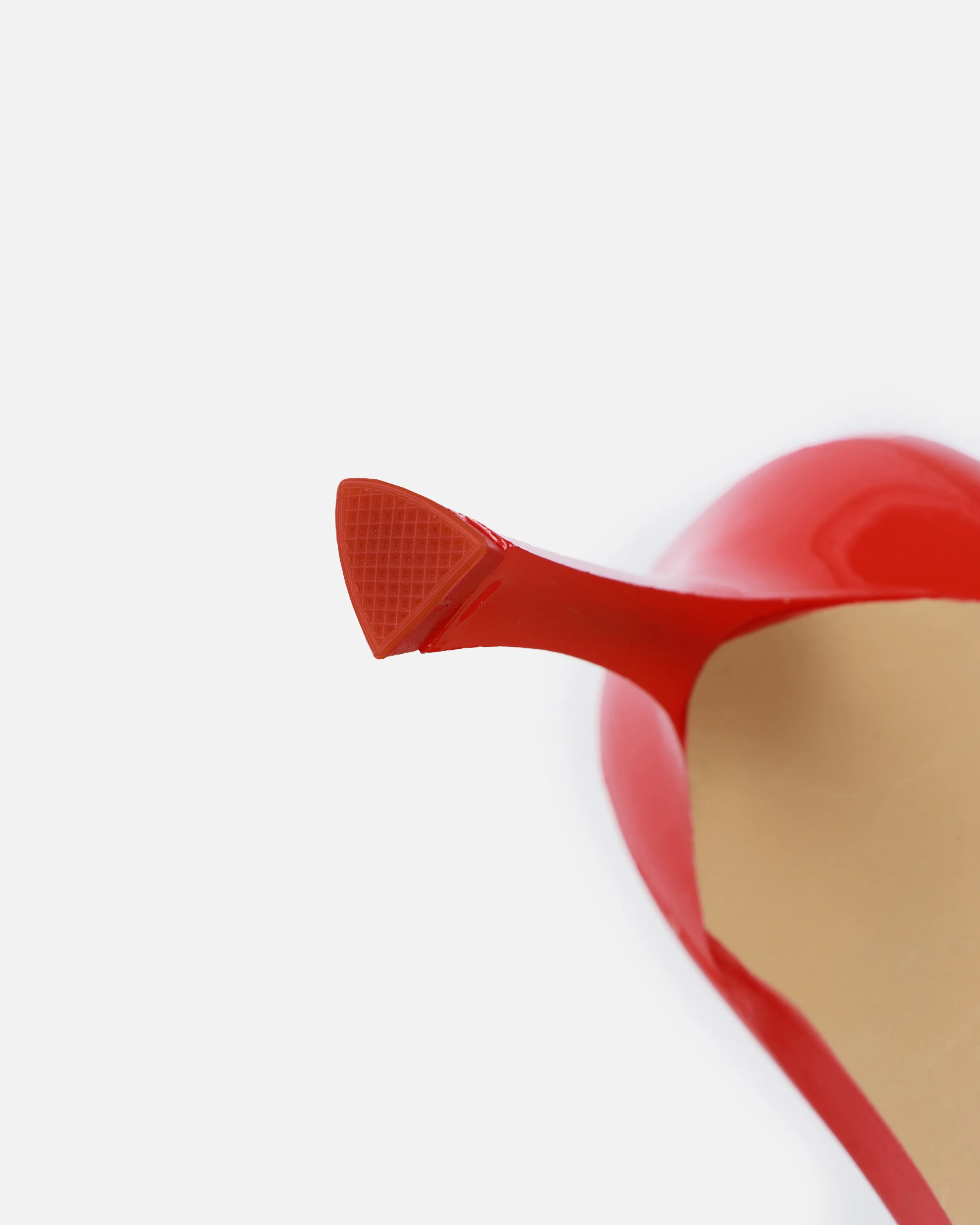 Liorra Wide Fit Red Sling Back Court Shoes - Image 3