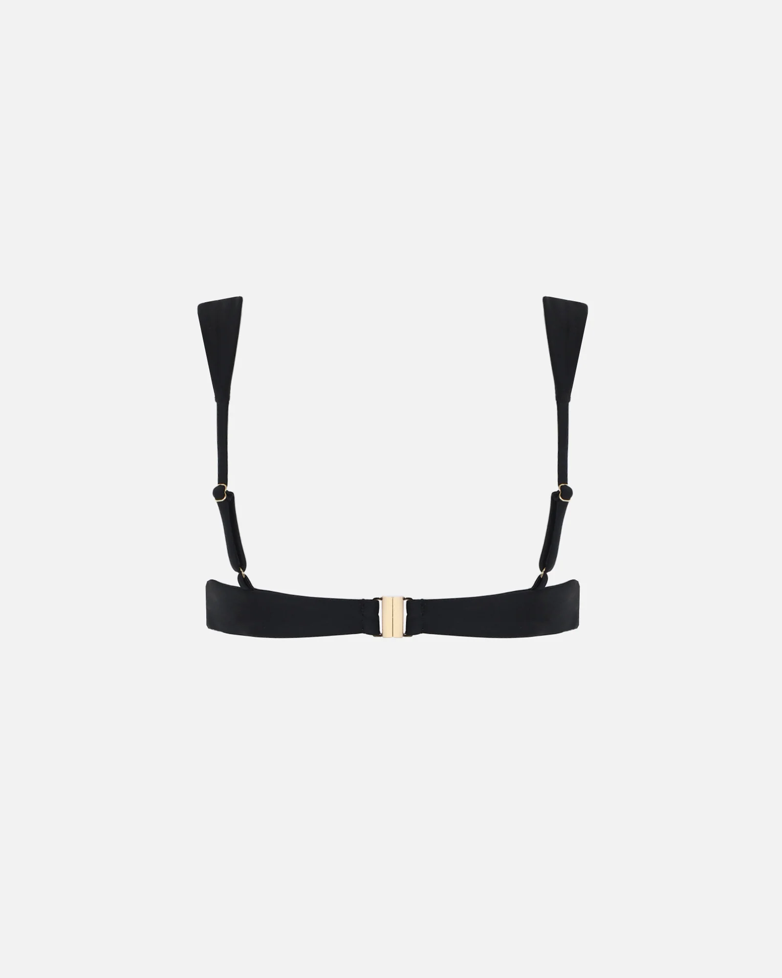 Lolita Gold Hardware Black Bikini Top - Image 6