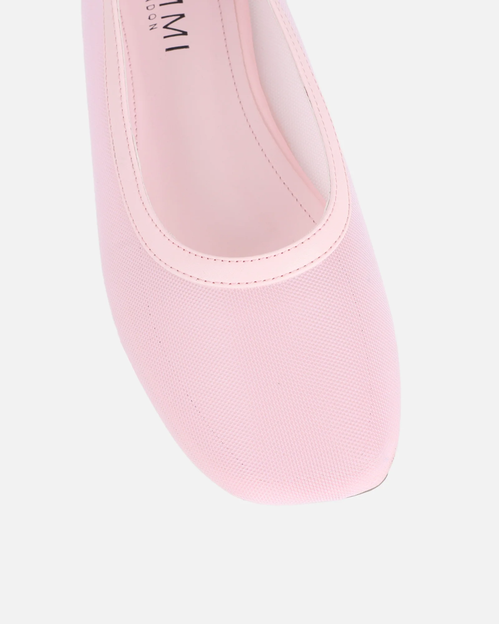 Luanne Pink Mesh Ballerina Flats - Image 5