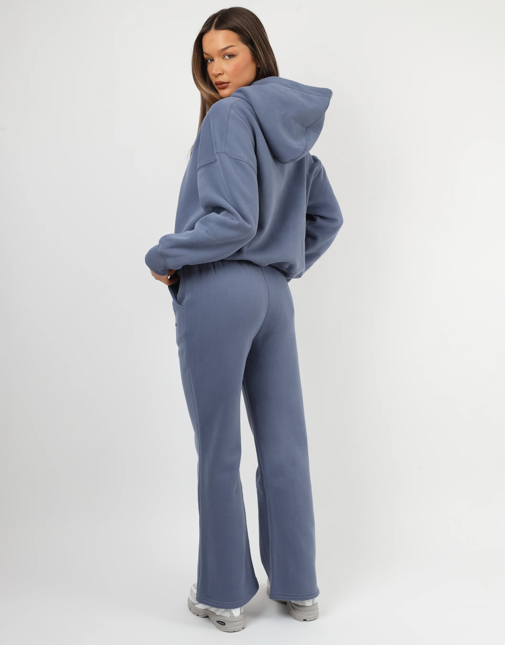 Maisy Simmi Studios Essentials Hoodie In Blue - Image 5