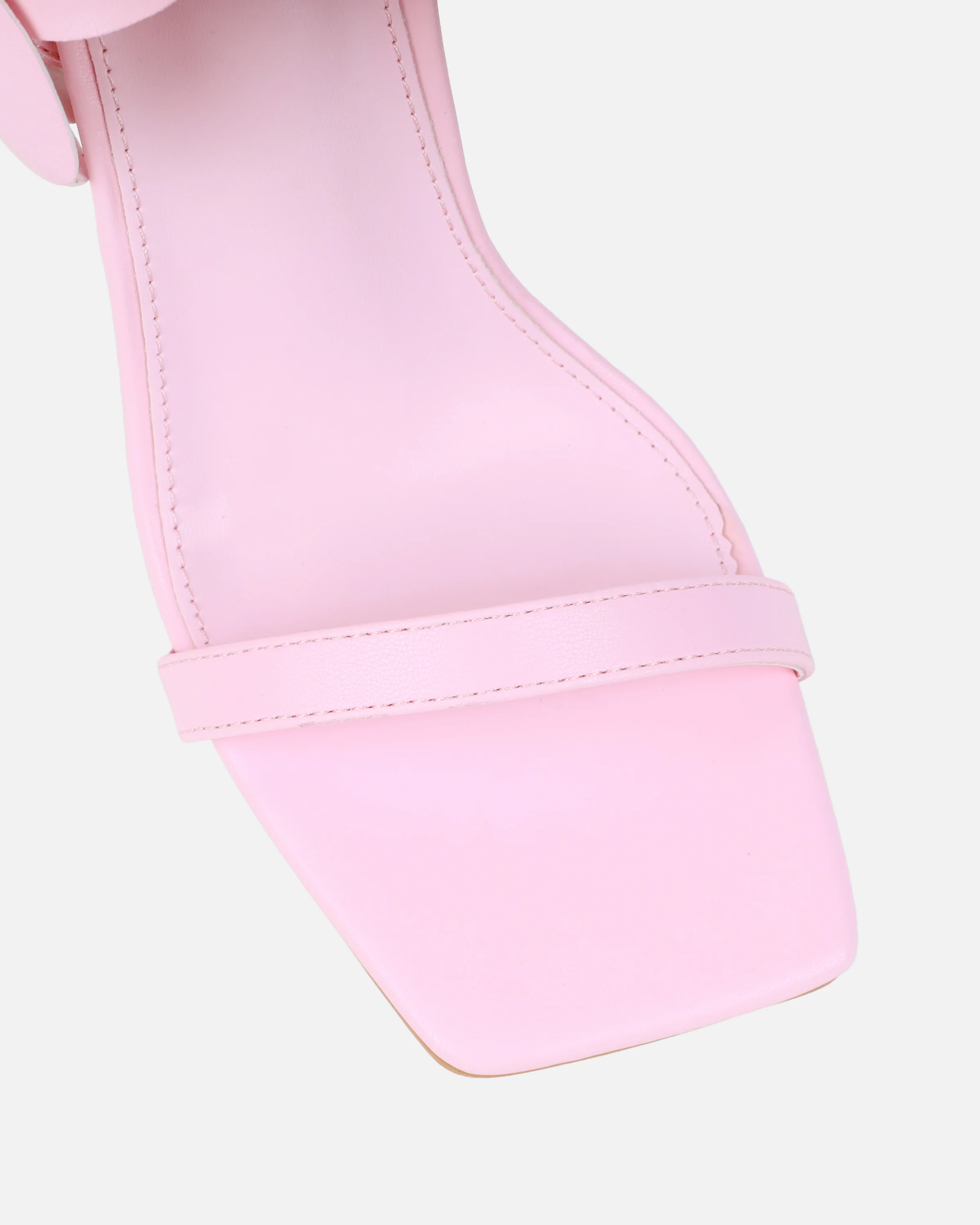 Maldive Baby Pink Flower Heeled Sandals - Image 4