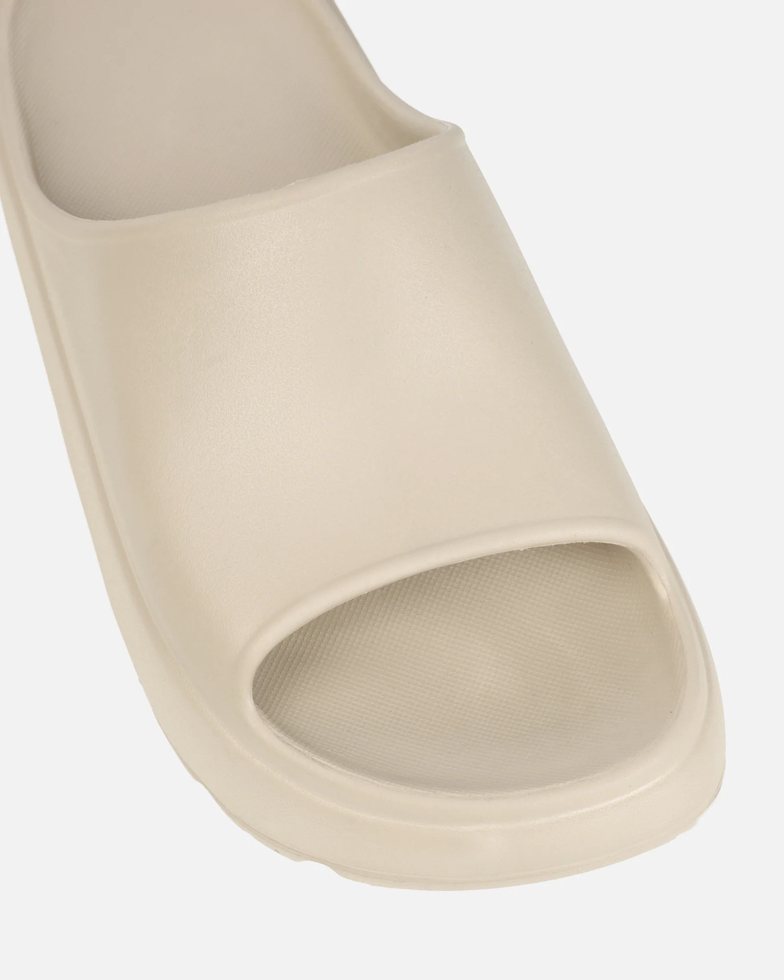 Malu Mocha Chunky Flatform Moulded Sliders - Image 4