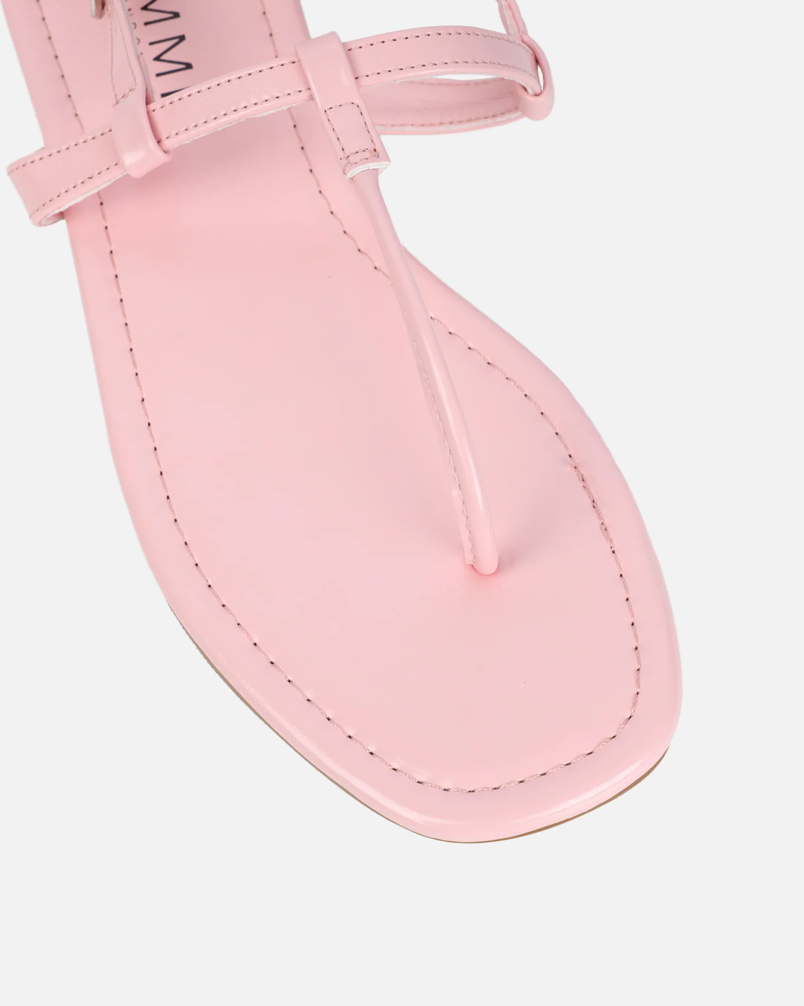 Martinez Pink Toe Post Flat Sandals - Image 4