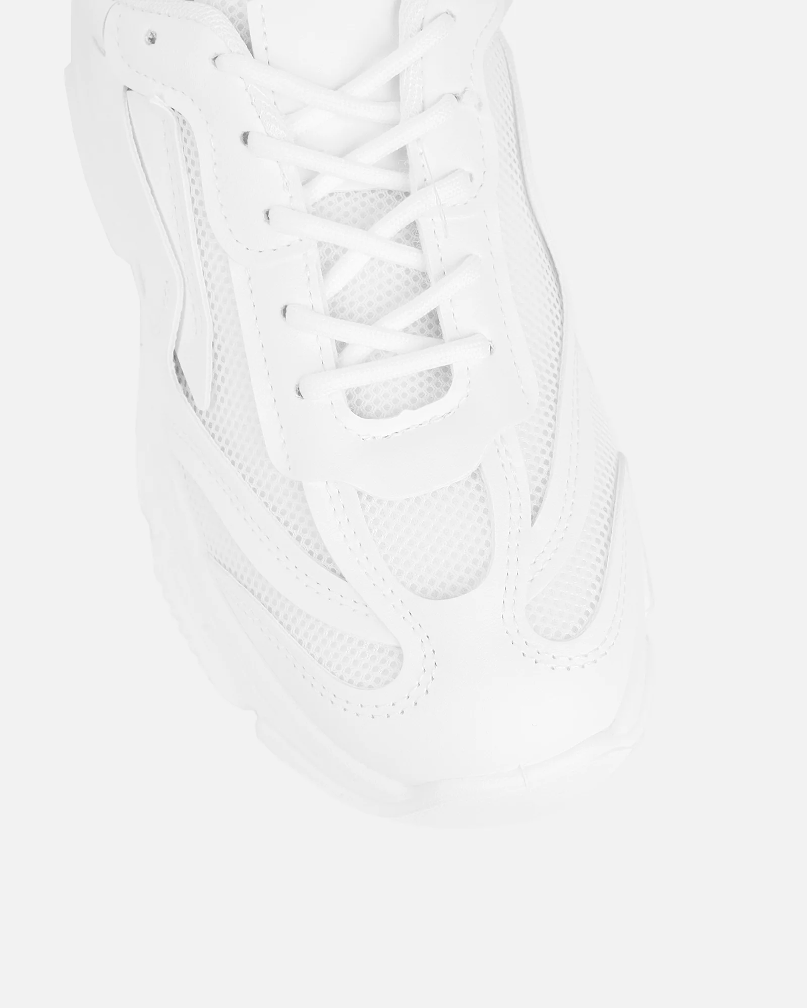 Marvie White Chunky Trainers - Image 4