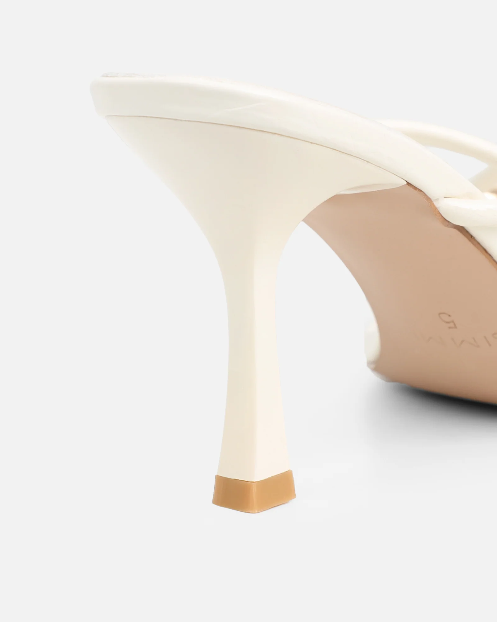 Maureen Stone Gold Detail Mules - Image 3