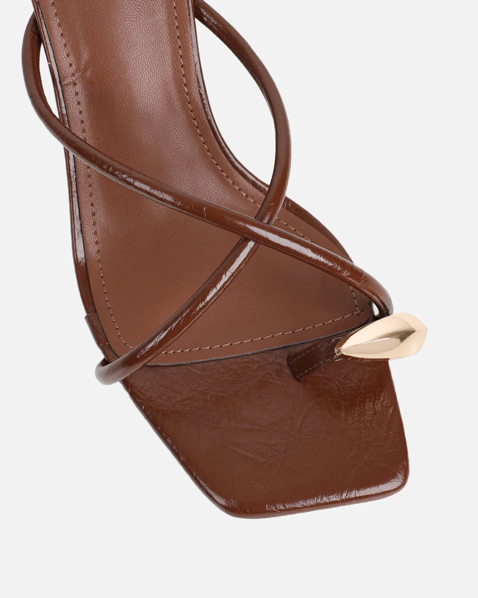 Maureen Tan Gold Detail Mules - Image 4